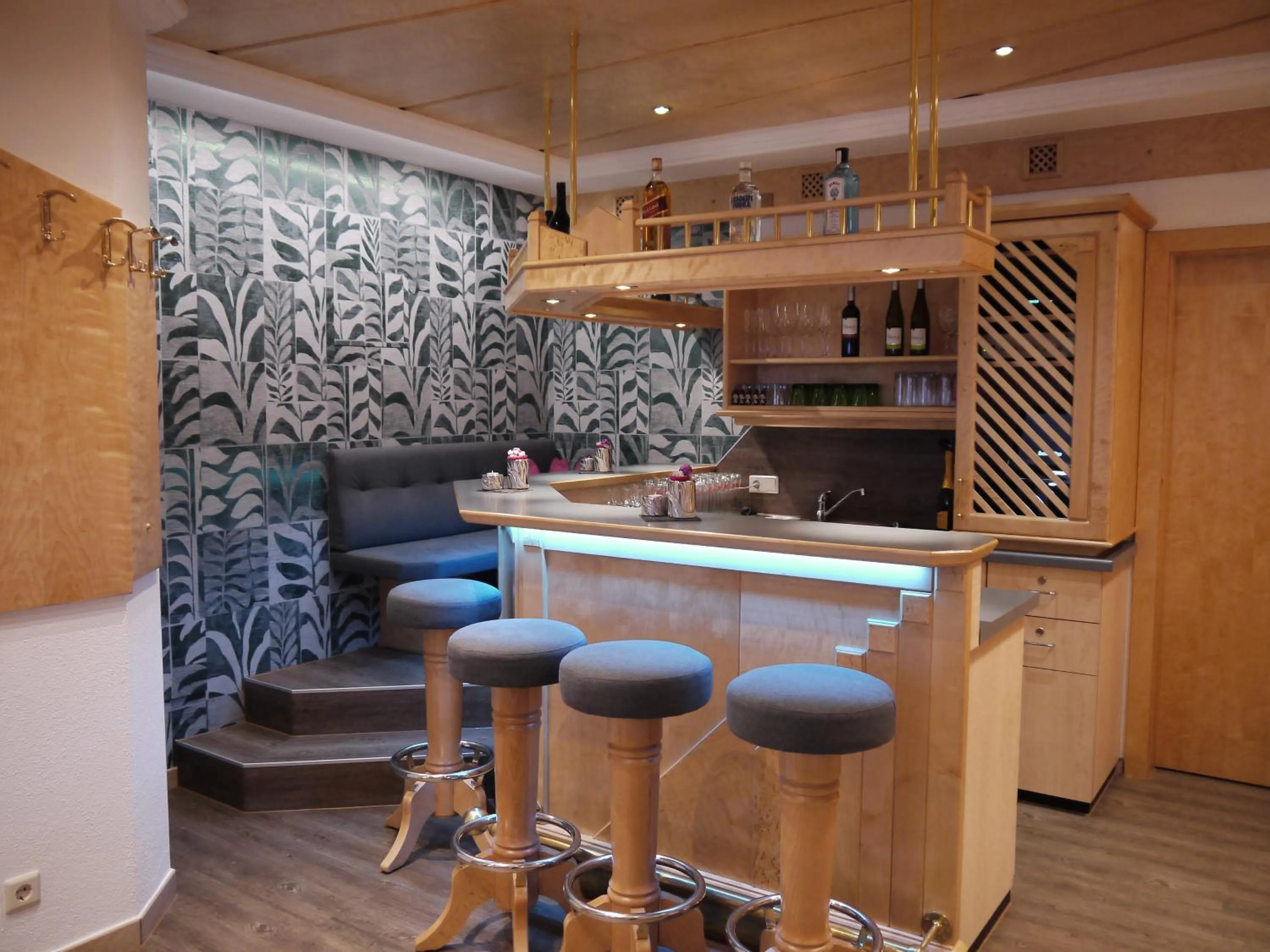 Lounge or bar in Hotel Garni Subretta