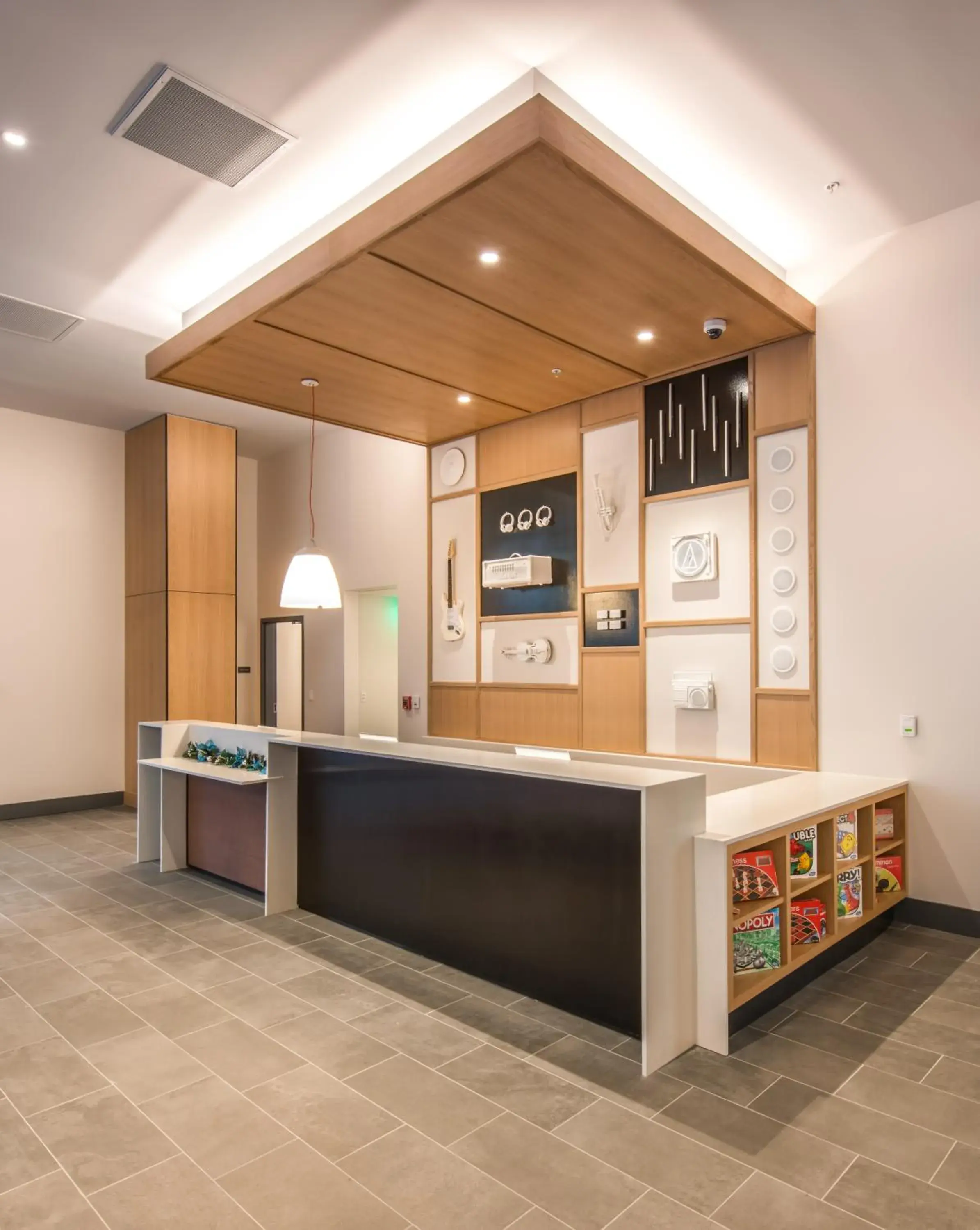 Lobby or reception in Hyatt House Nashville at Vanderbilt Lobby or reception in Hyatt House Nashville at Vanderbilt