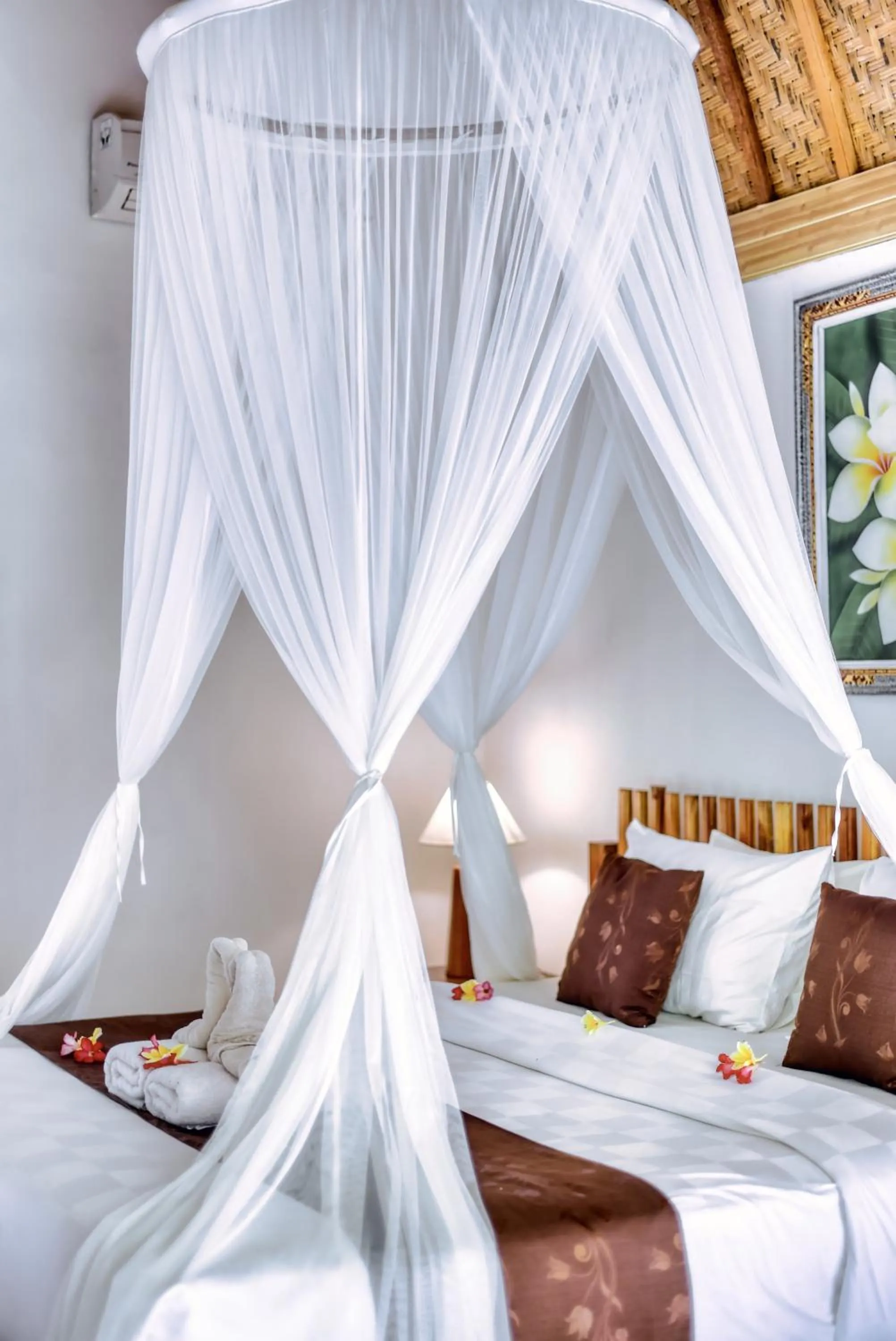 Bed in Komurd Lavender Bungalow