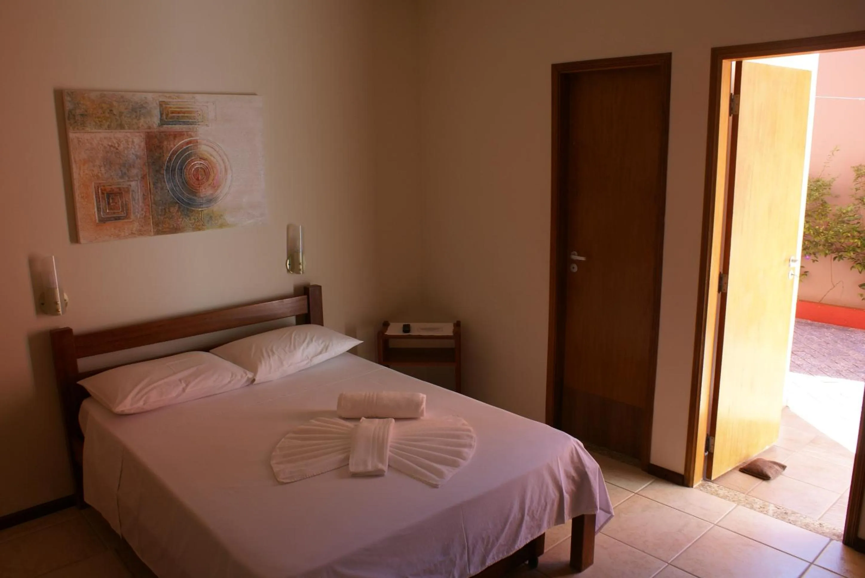 Bed in Pousada Tempo Rei