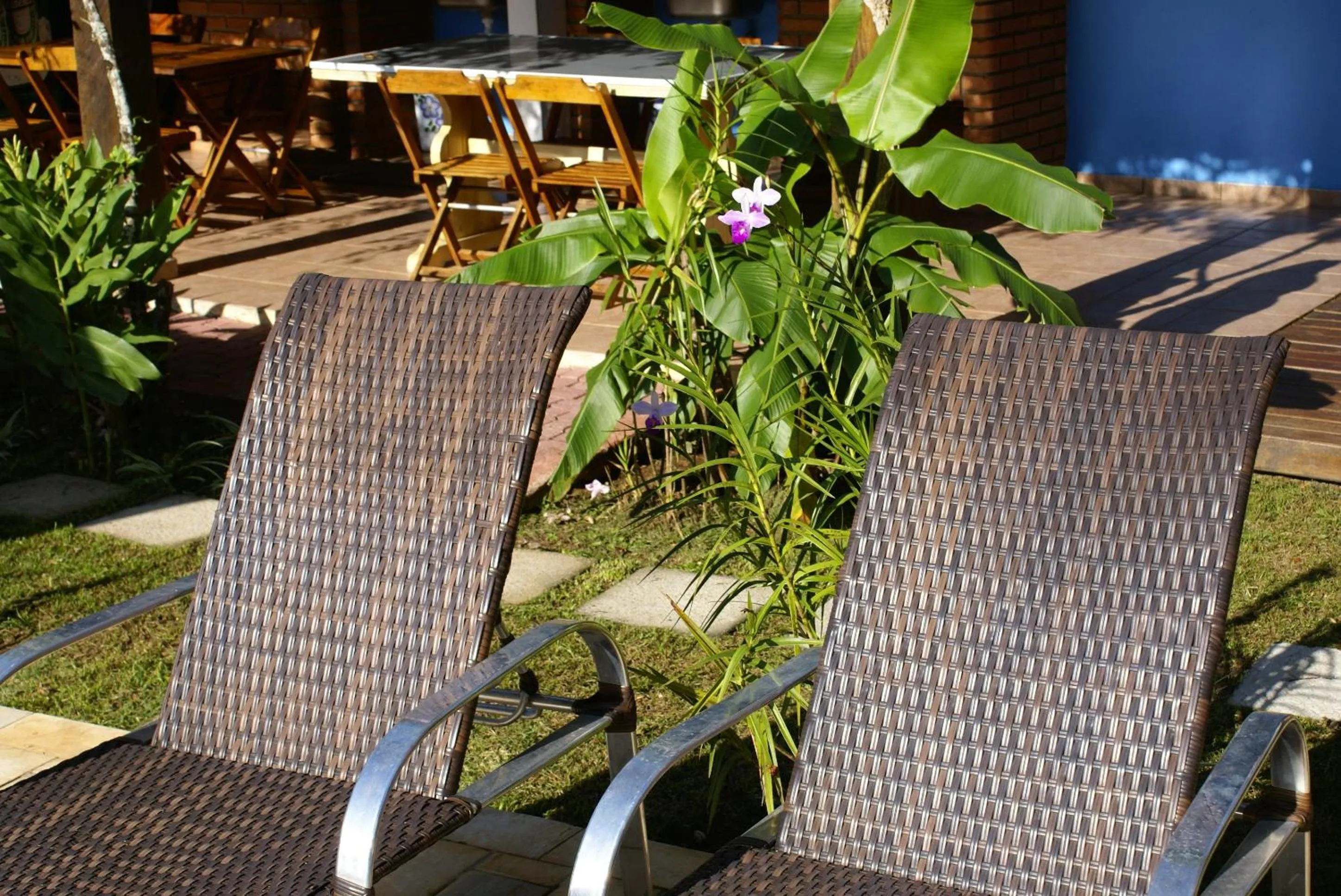 Swimming pool in Pousada Tempo Rei