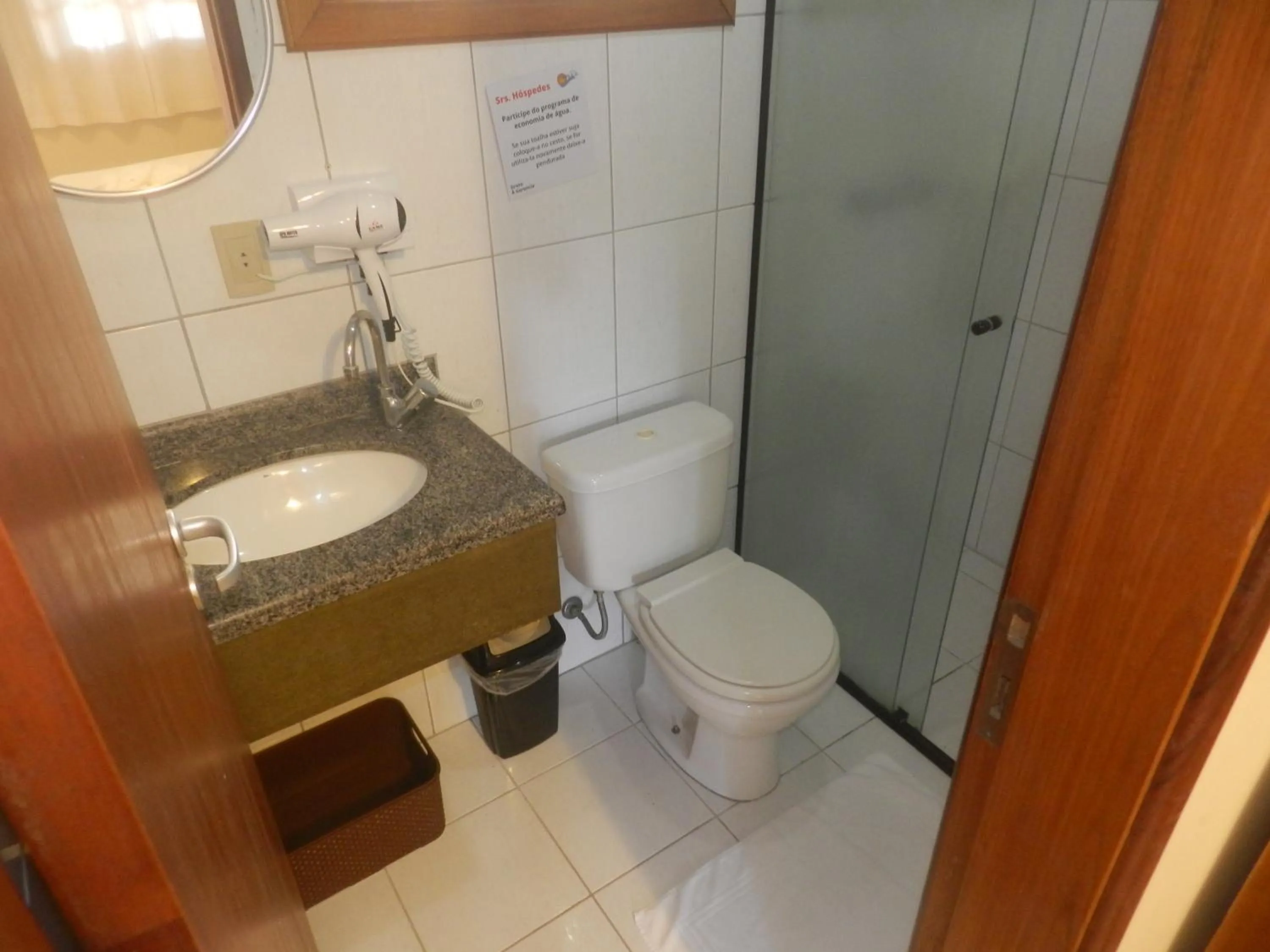 Bathroom in Pousada Tempo Rei