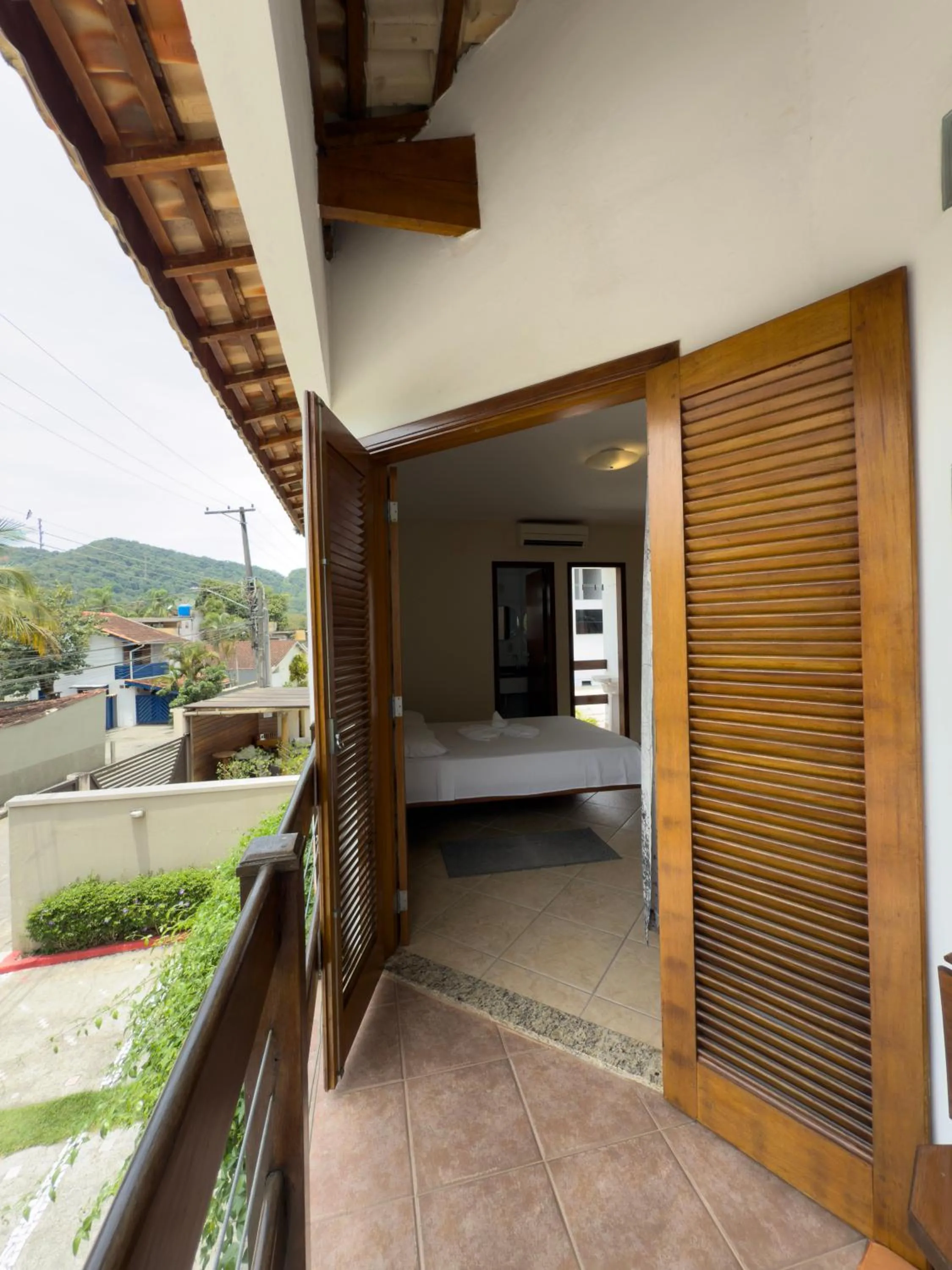 Balcony/Terrace in Pousada Tempo Rei