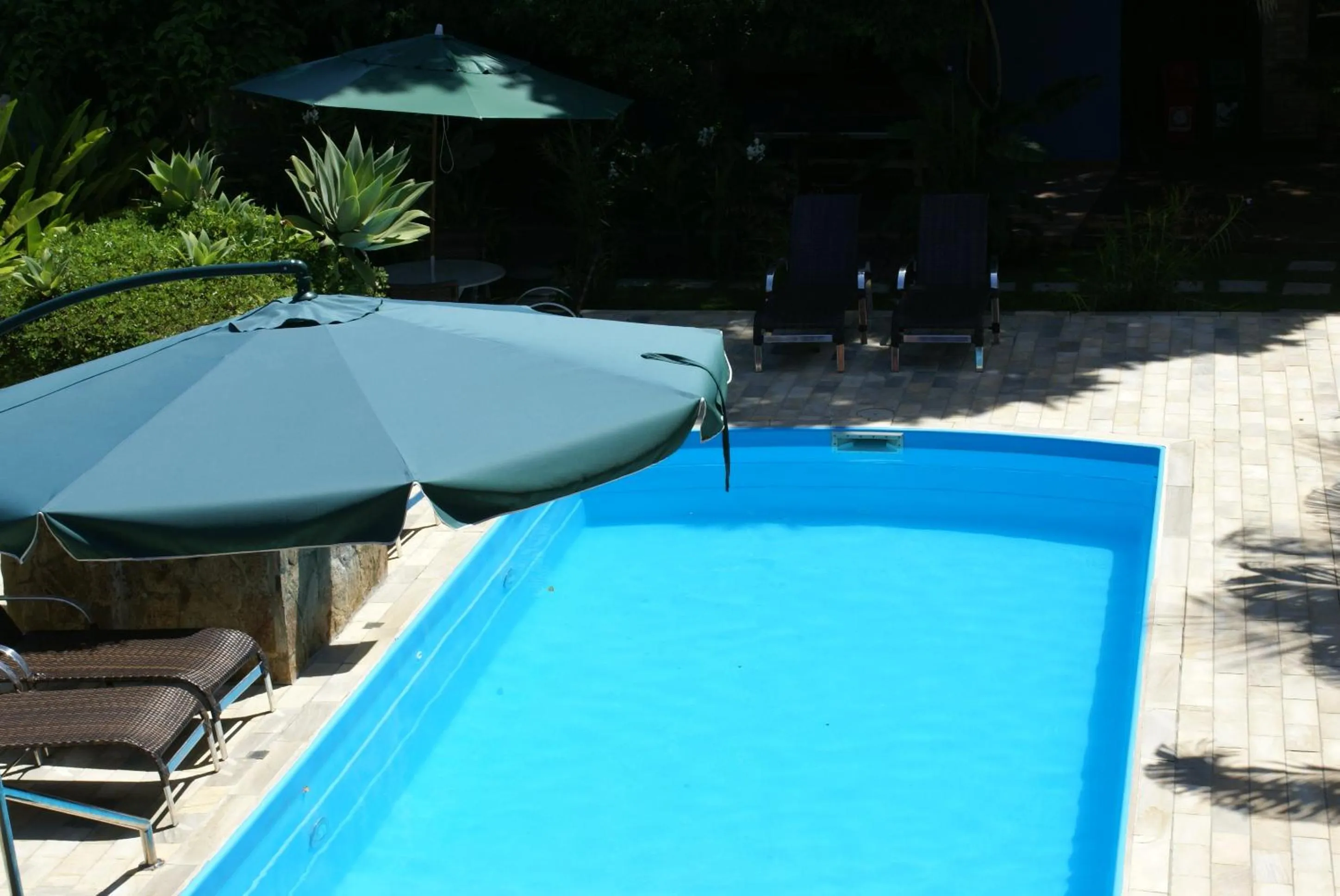 Swimming pool in Pousada Tempo Rei