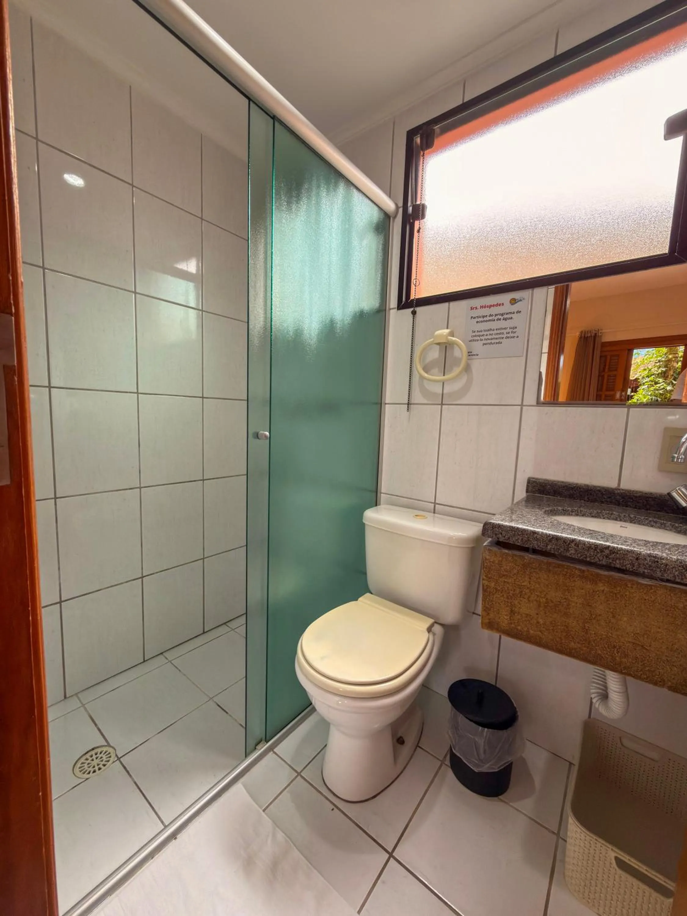 Shower in Pousada Tempo Rei