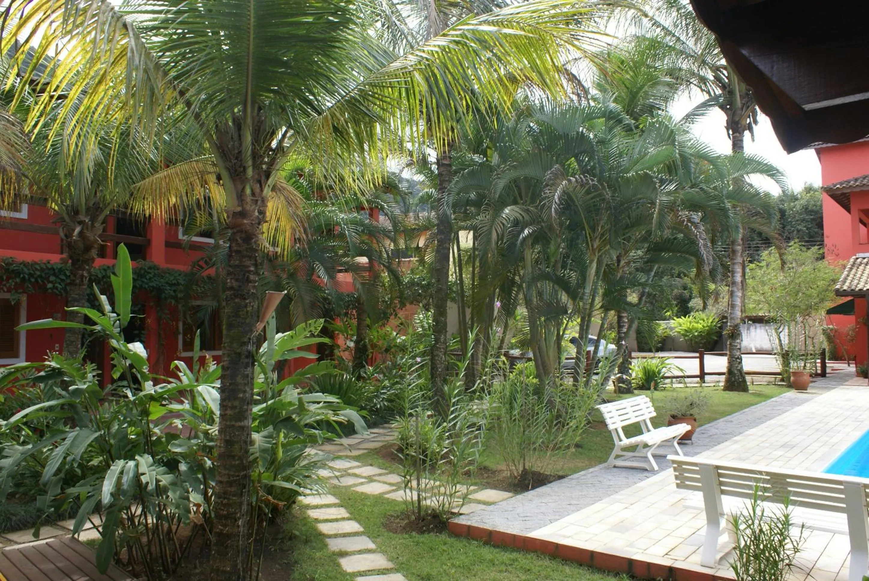 Garden in Pousada Tempo Rei