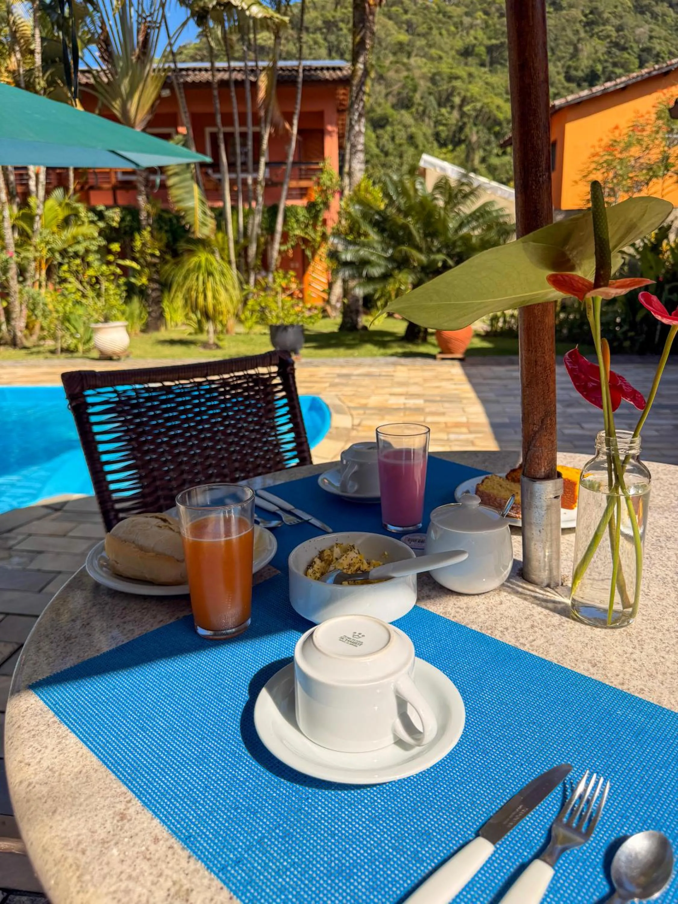 Garden in Pousada Tempo Rei