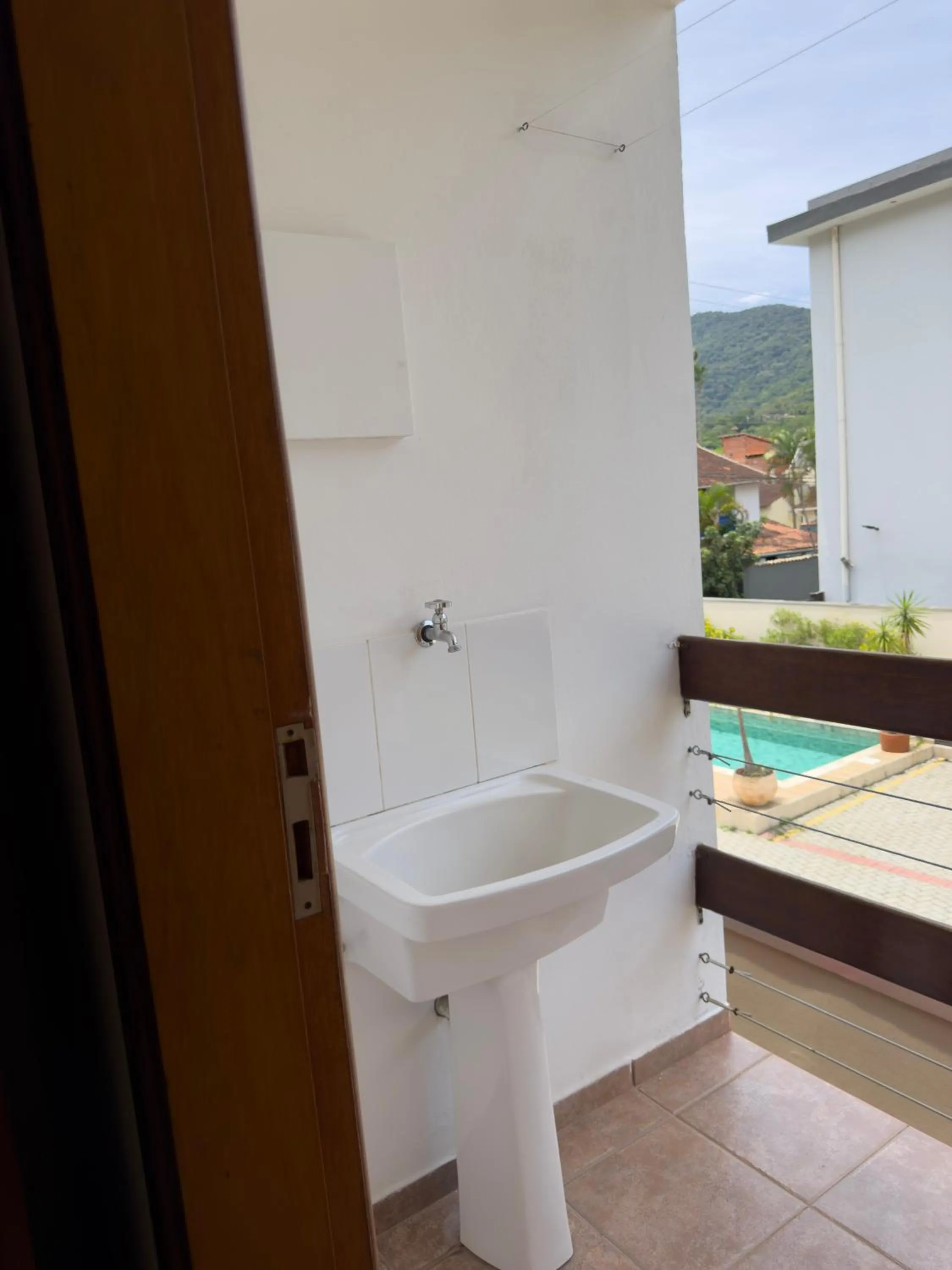 Balcony/Terrace in Pousada Tempo Rei