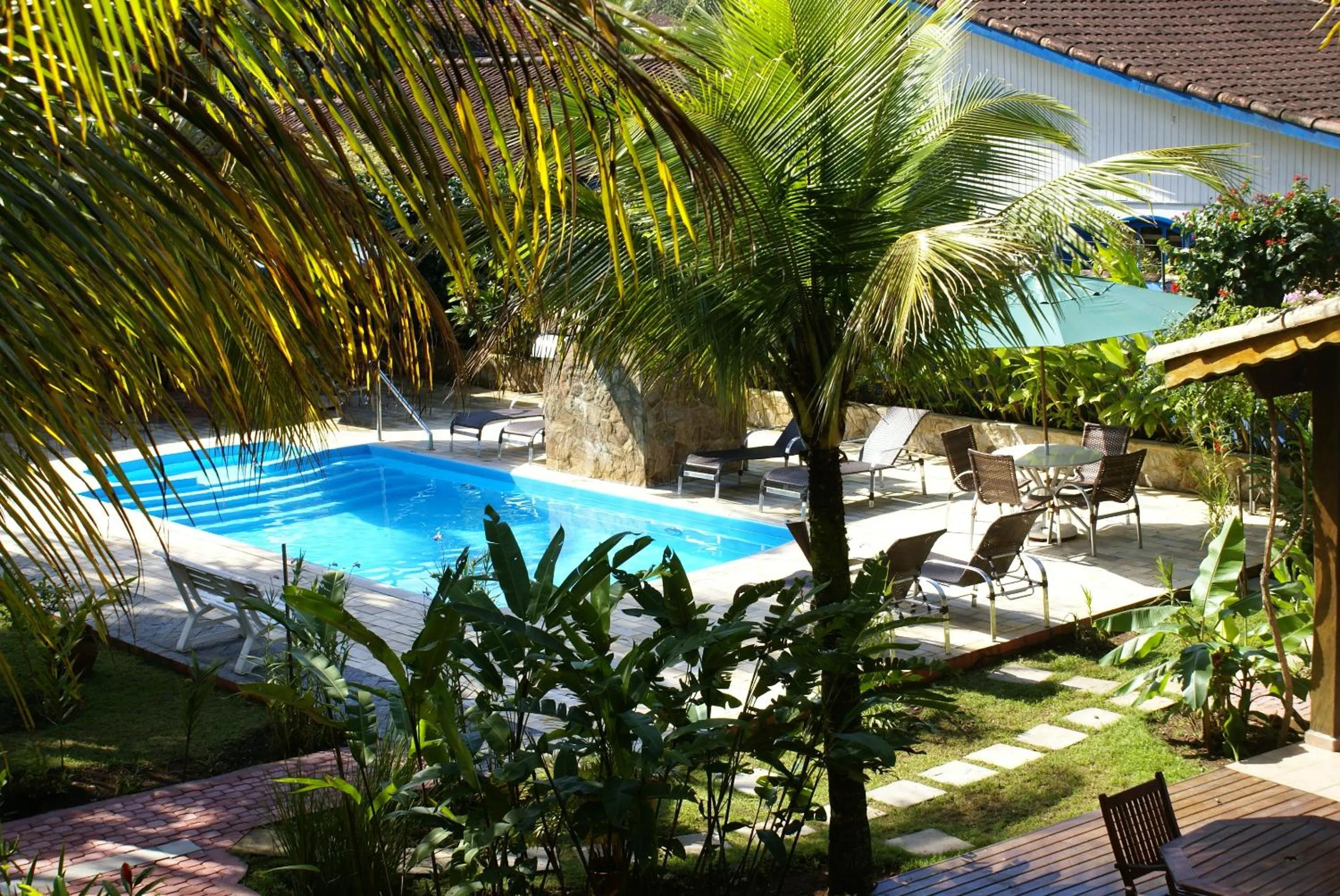 Swimming pool in Pousada Tempo Rei