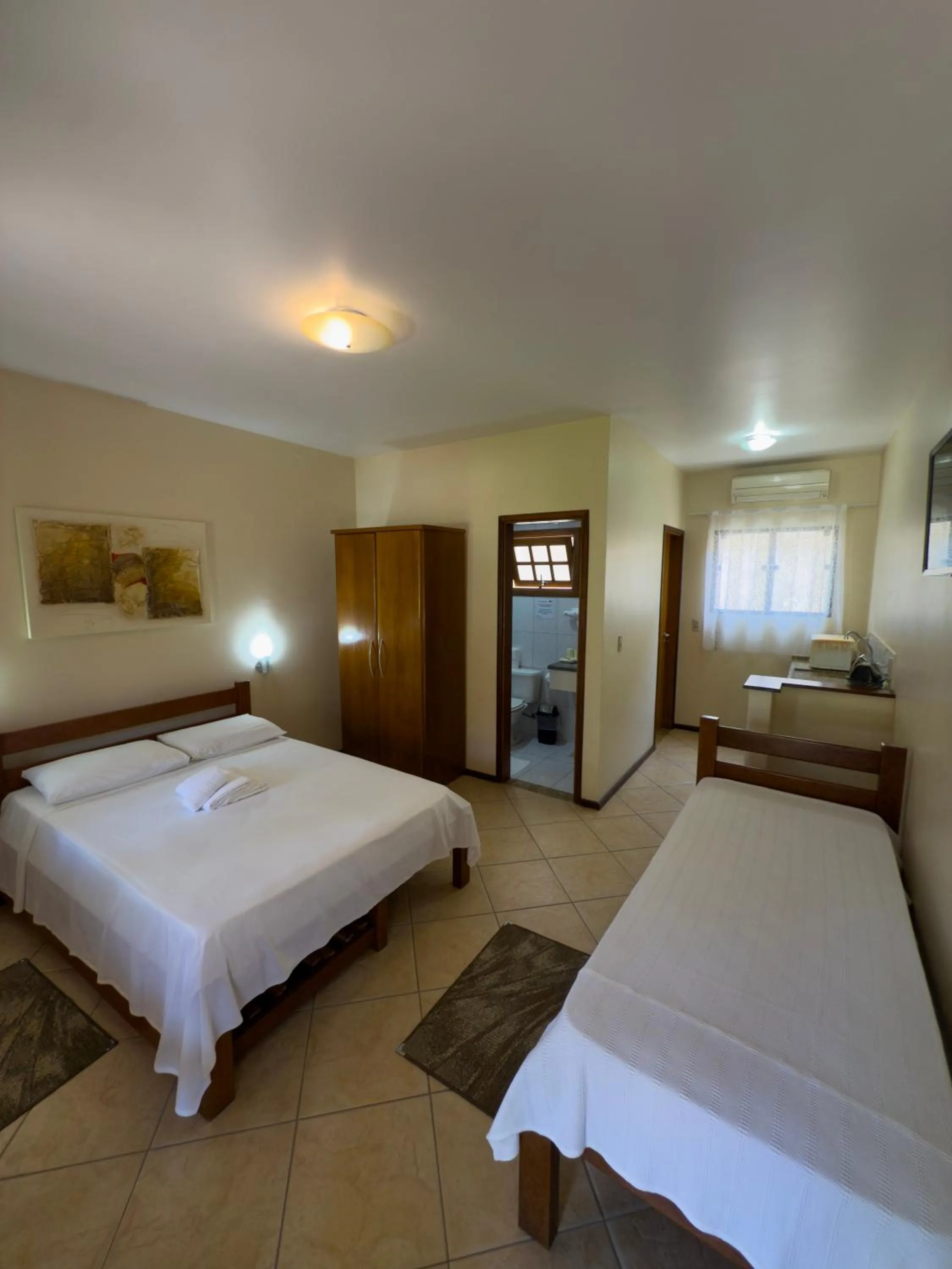 Bed in Pousada Tempo Rei