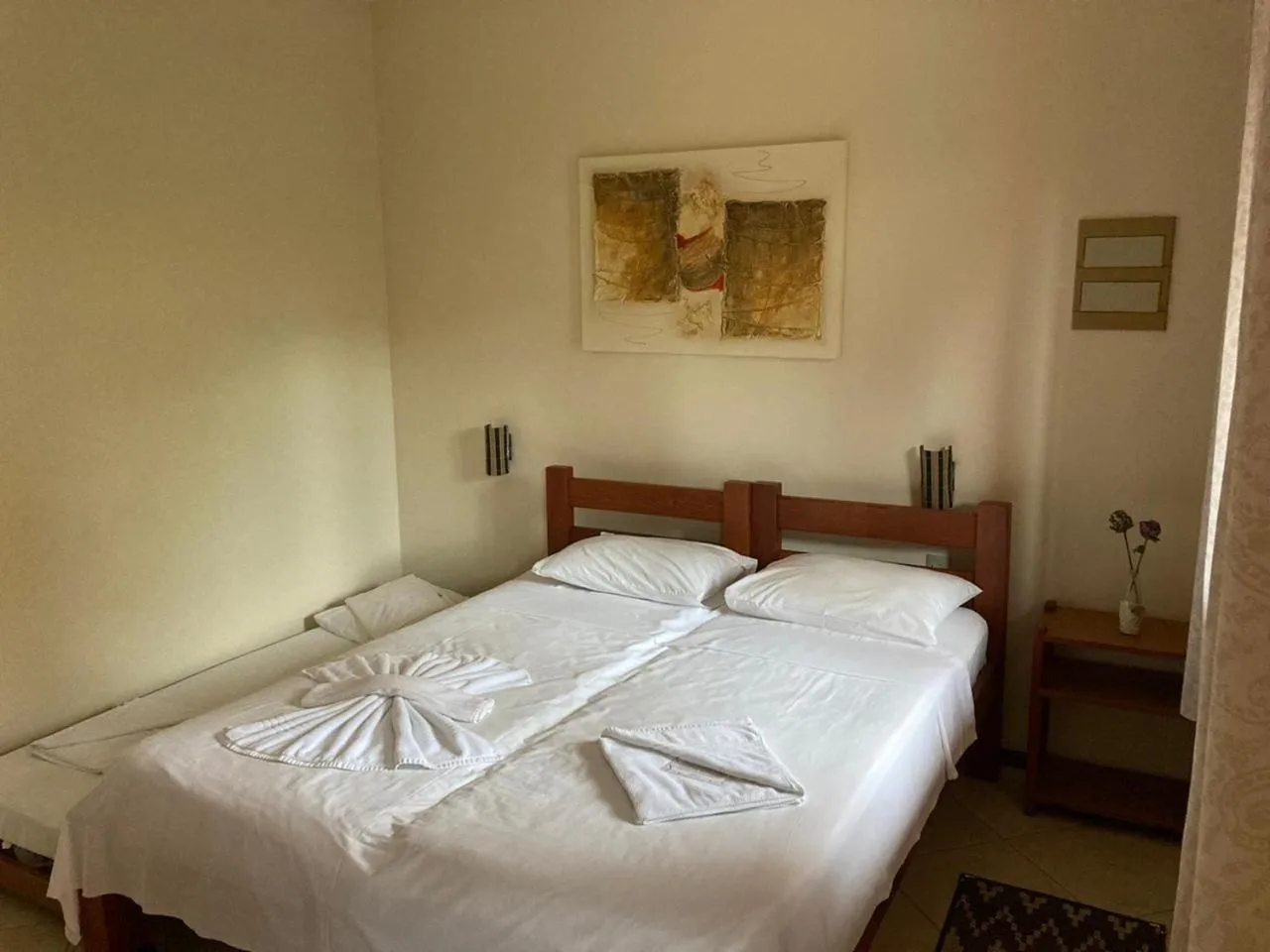 Bed in Pousada Tempo Rei