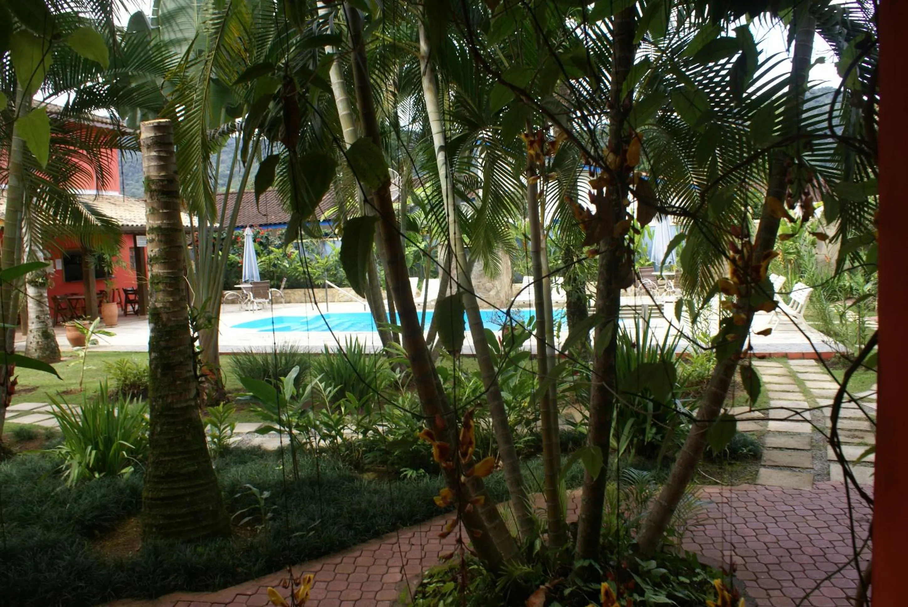 Garden in Pousada Tempo Rei