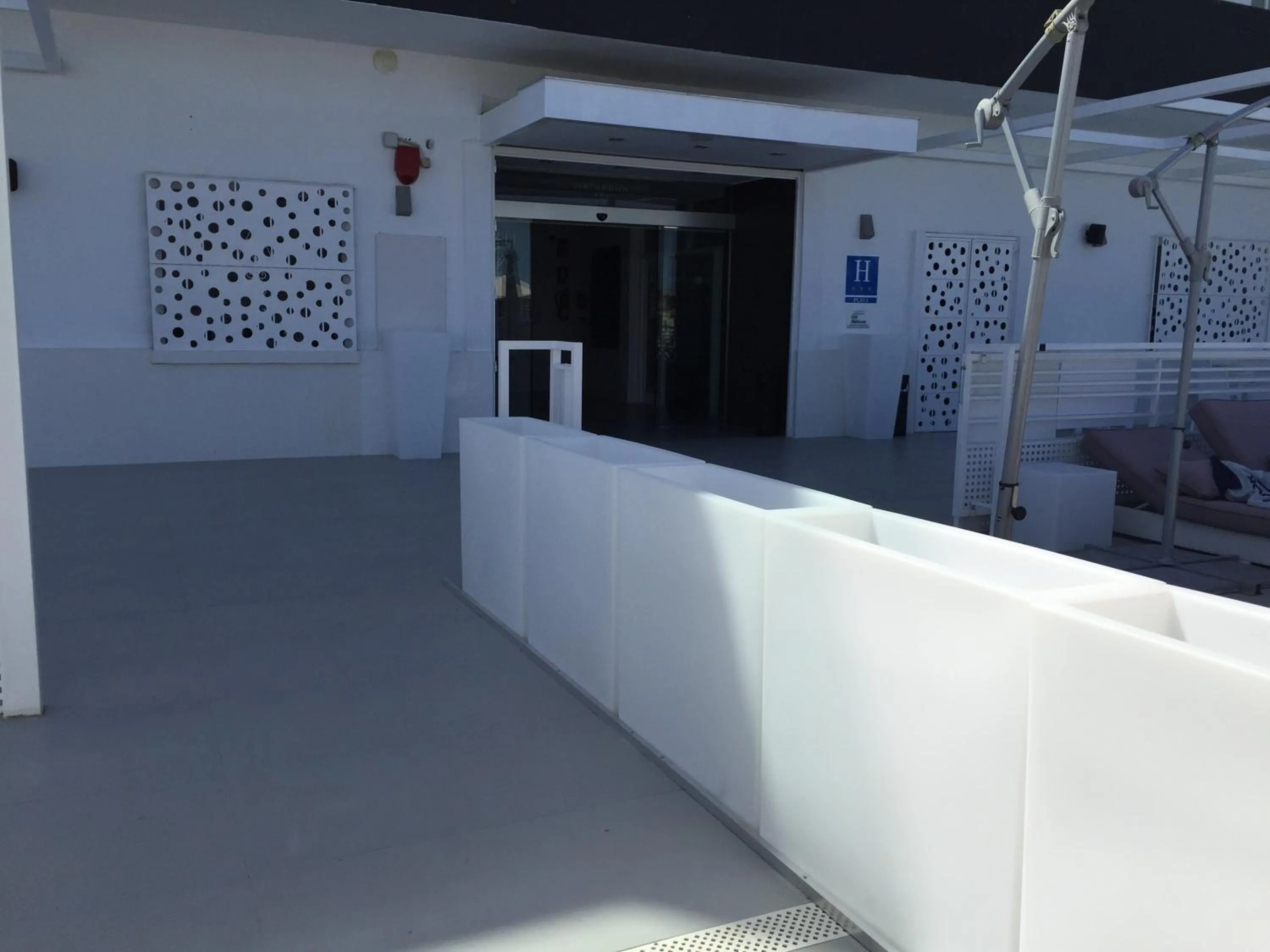 Facade/entrance in Hotel Natursun