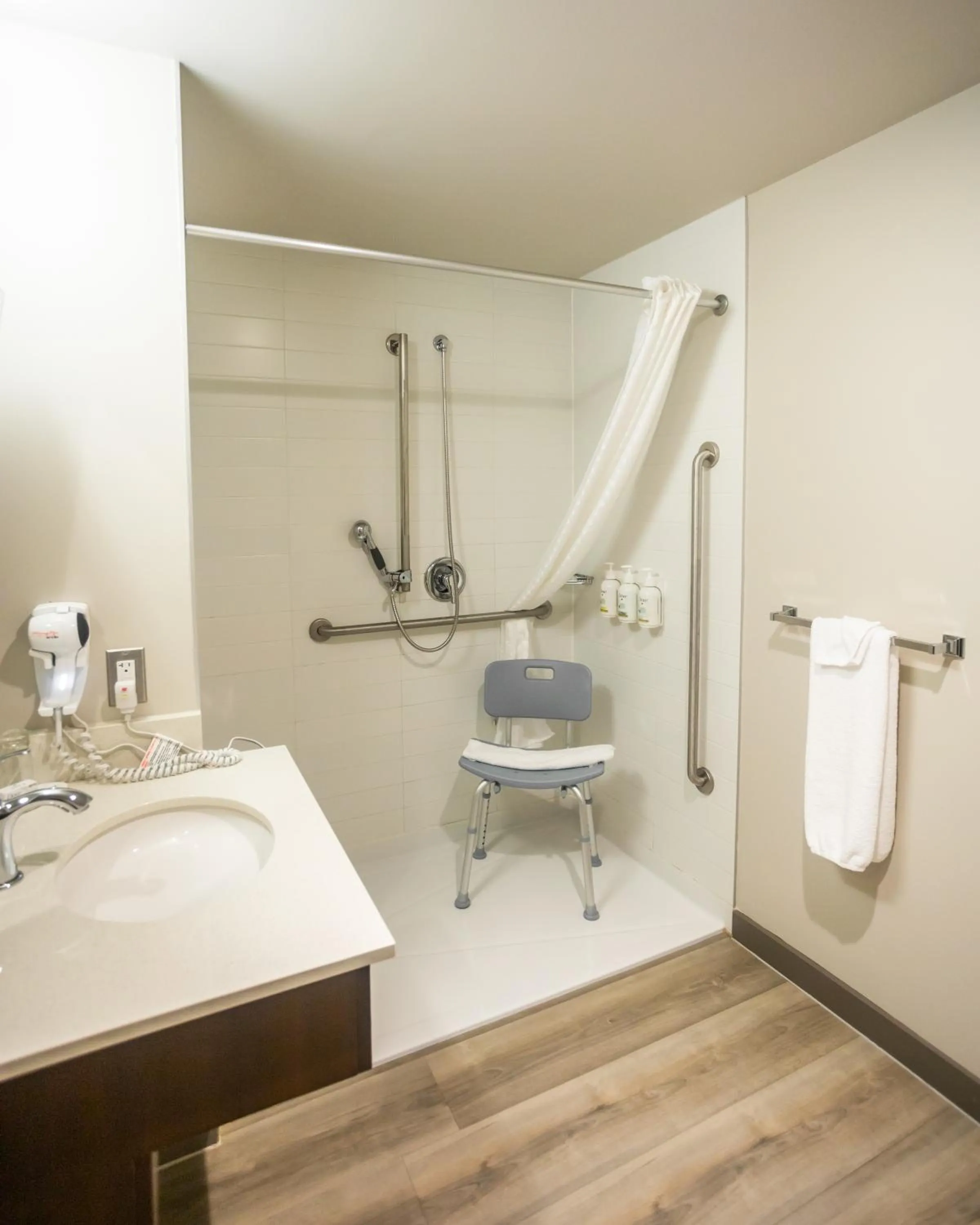 Bathroom in Microtel Inn & Suites by Wyndham Mont Tremblant