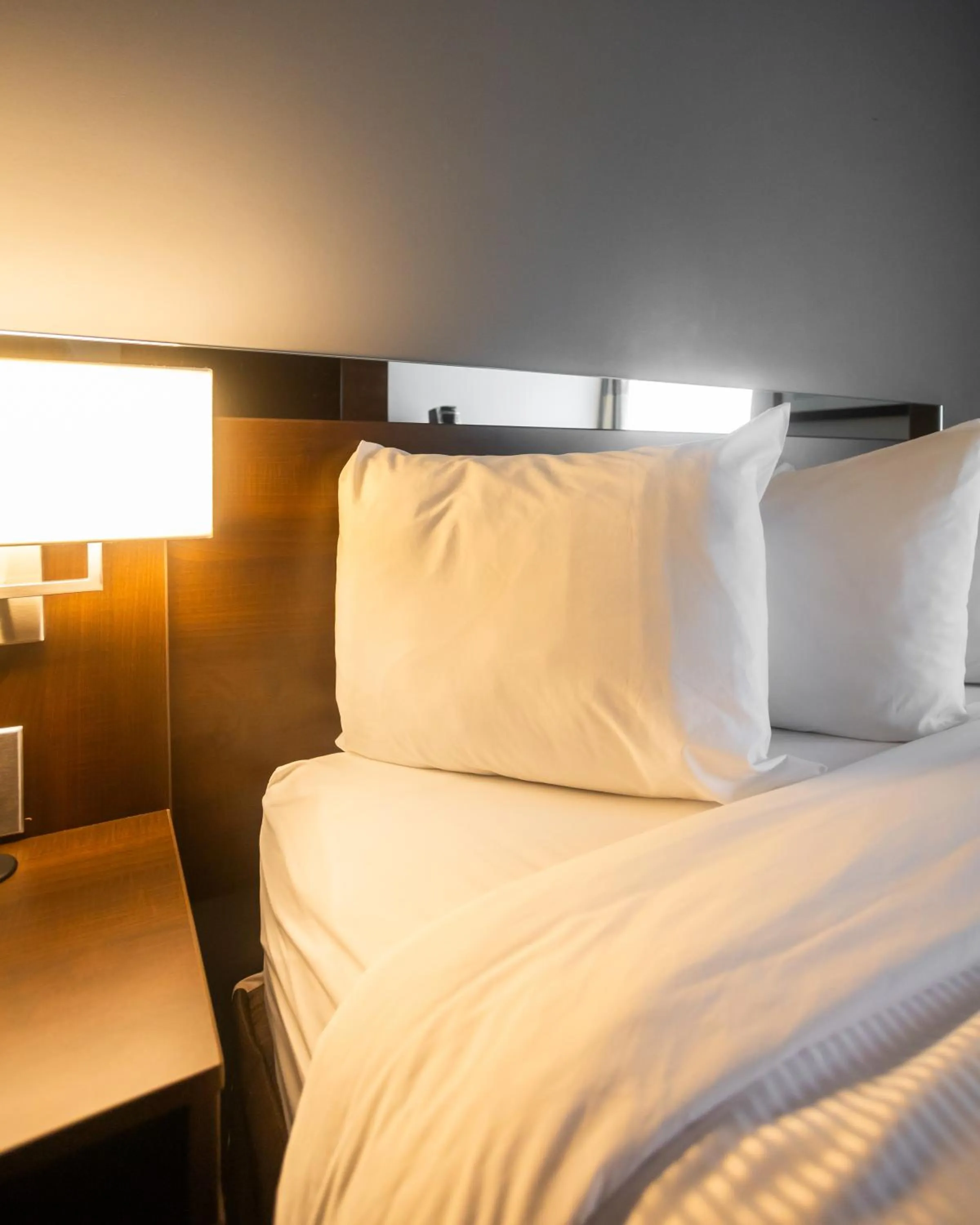 Bed in Microtel Inn & Suites by Wyndham Mont Tremblant