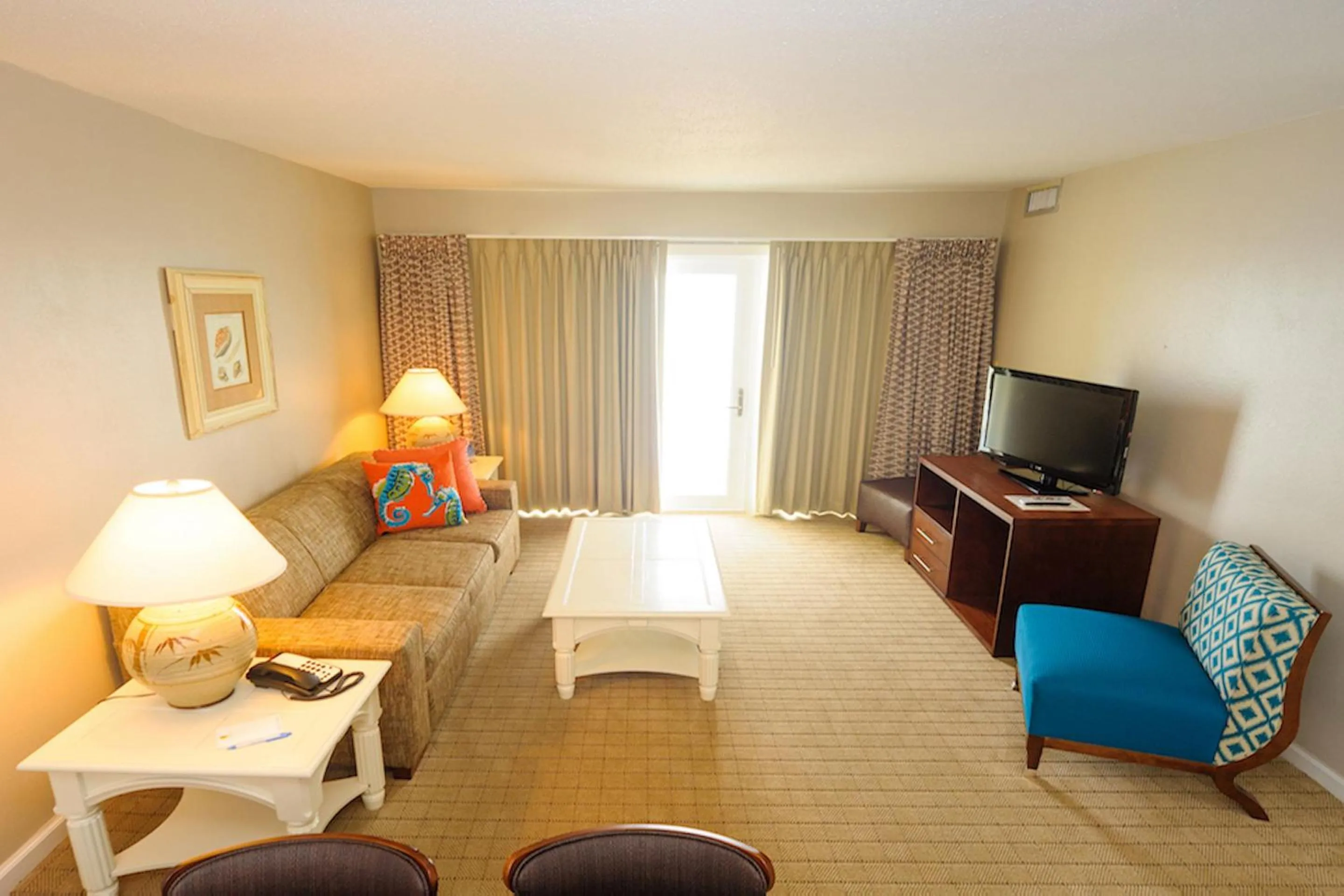 TV and multimedia, Bed in The Sea Ranch Resort