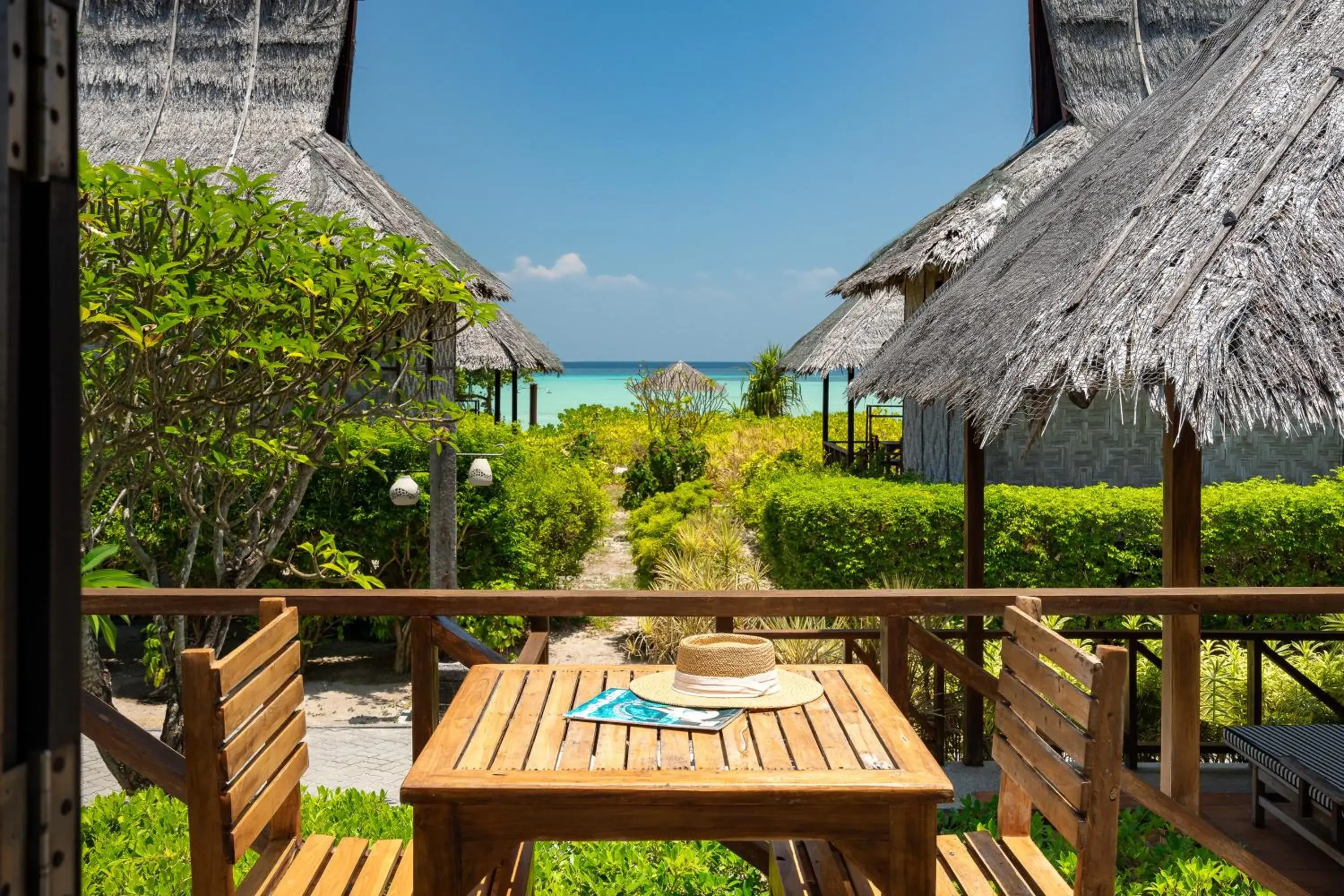 Deluxe Sea View Bungalow 2 Twin in SAii Phi Phi Island Village Deluxe Sea View Bungalow 2 Twin in SAii Phi Phi Island Village