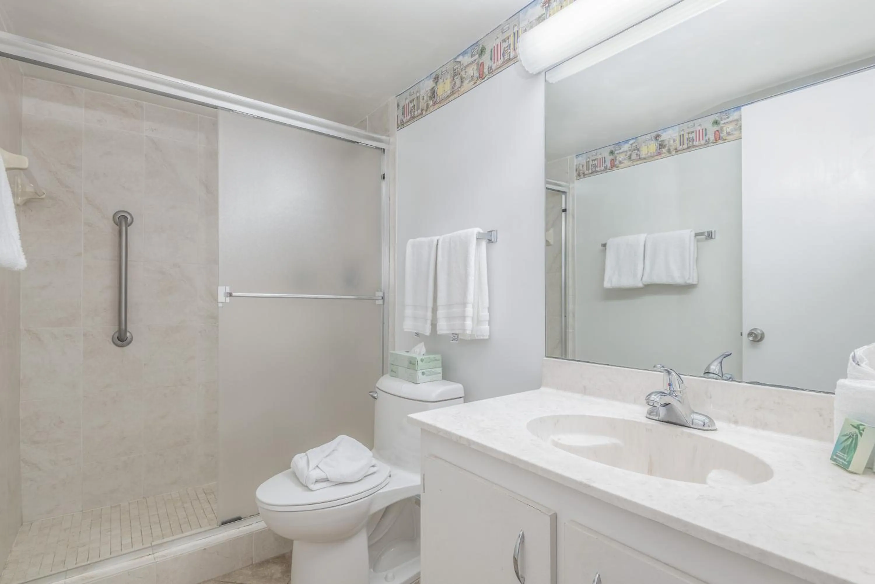 Bathroom in Turtle Reef Club