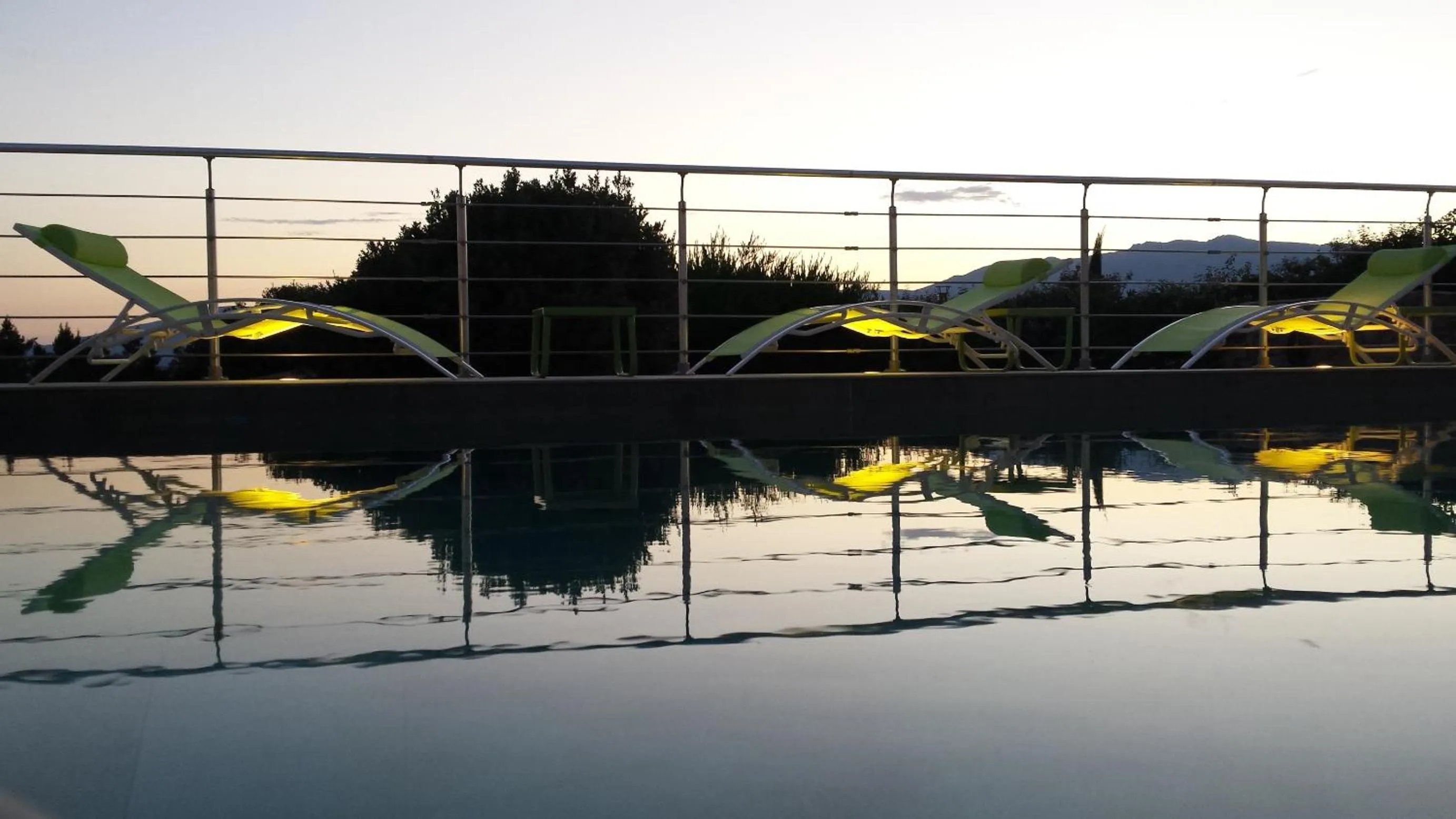 Swimming pool in Private Hôtel - Adults Only