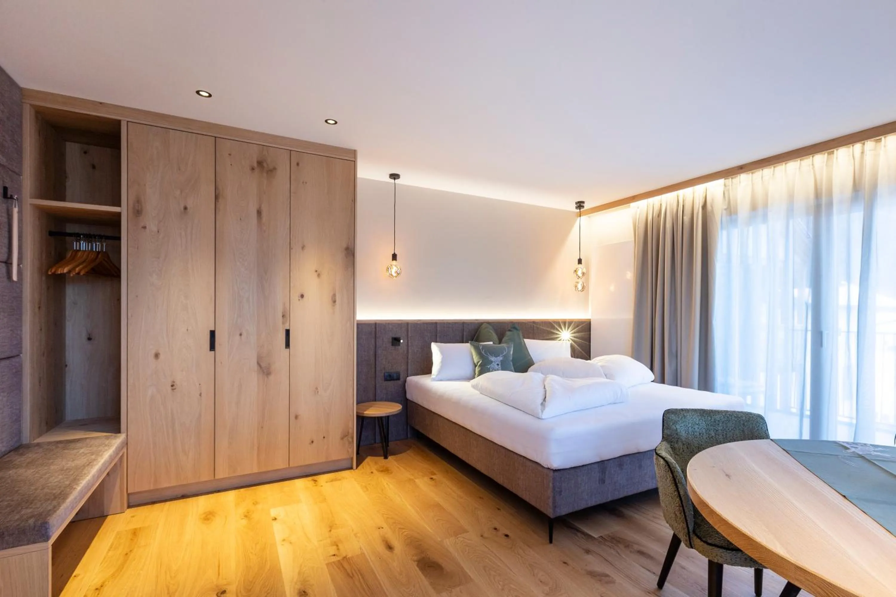 Bed in Hotel Lindnerhof