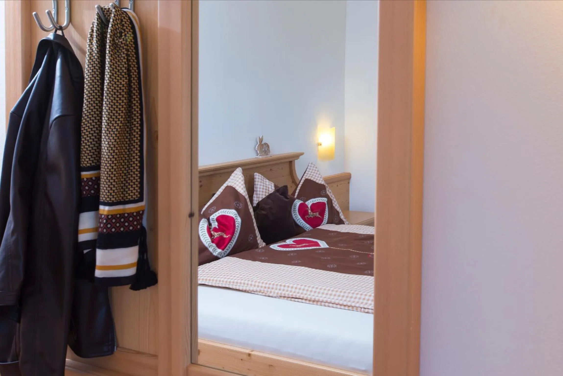 Decorative detail, Bed in Hotel Lindnerhof