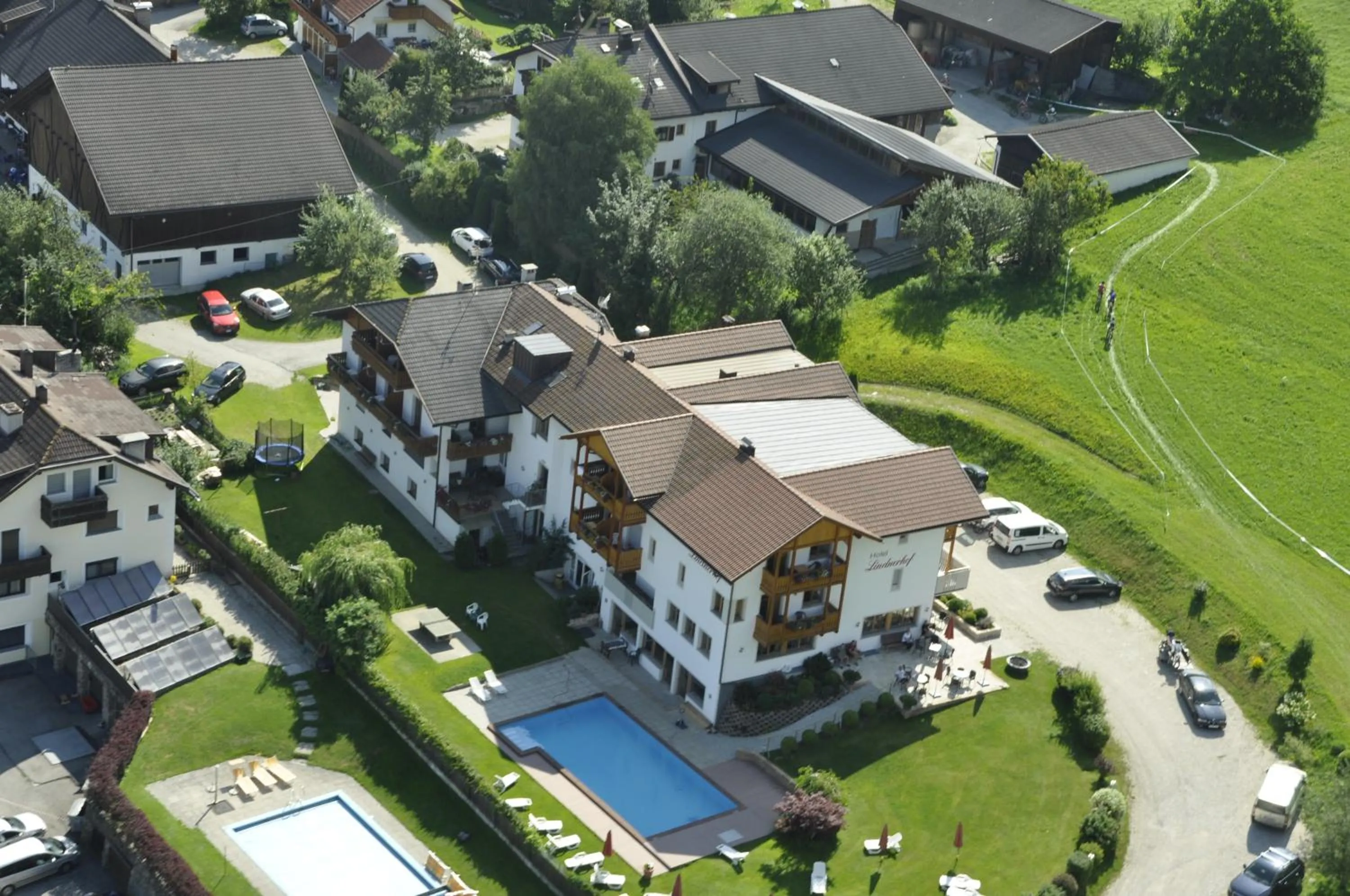 Bird's eye view in Hotel Lindnerhof