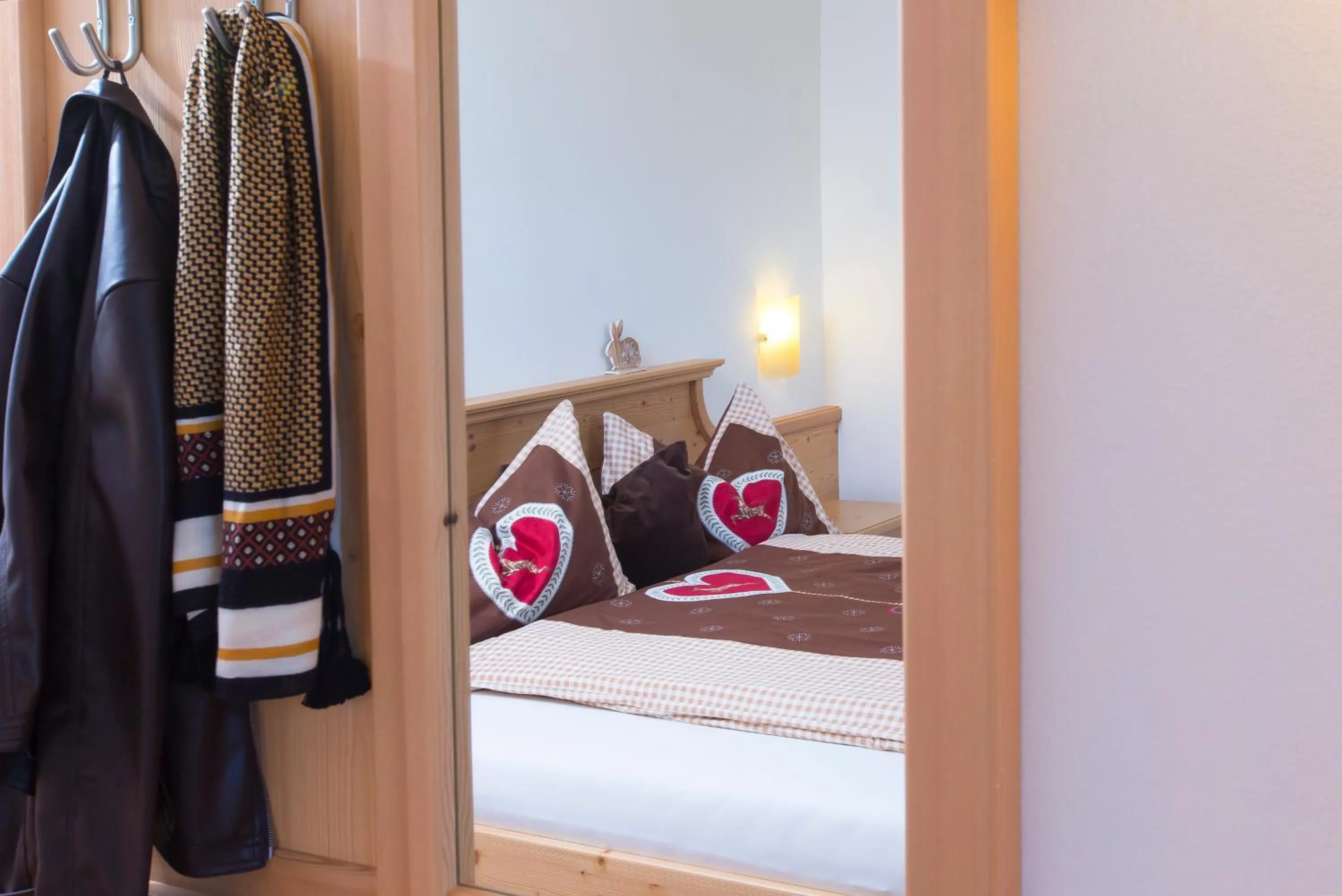 Bed in Hotel Lindnerhof