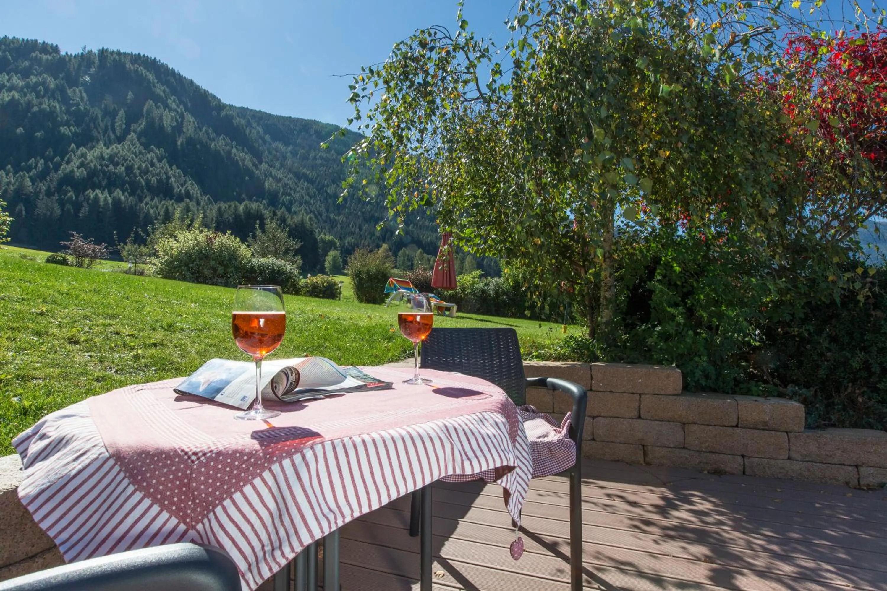 Patio in Hotel Lindnerhof