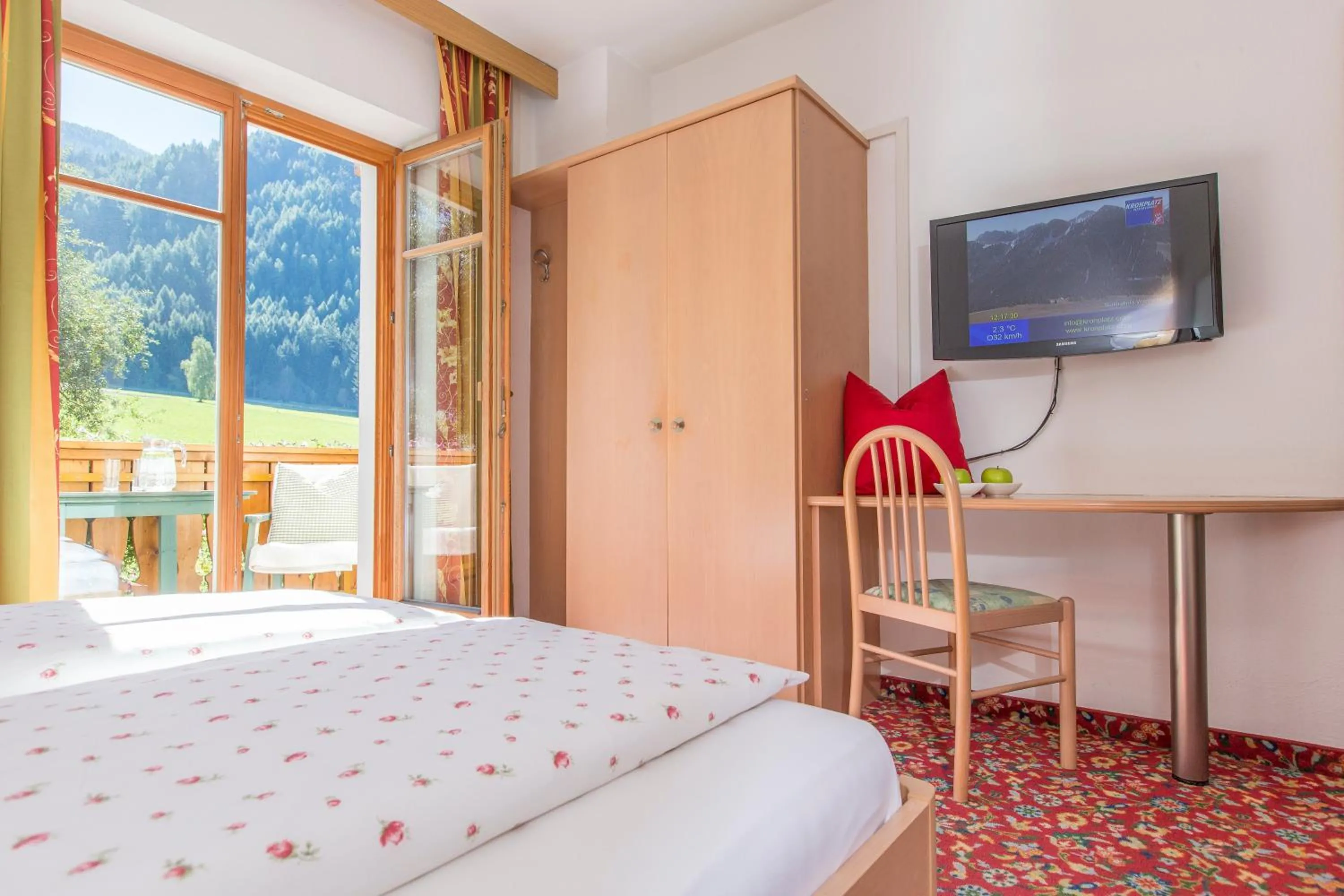 Bed in Hotel Lindnerhof