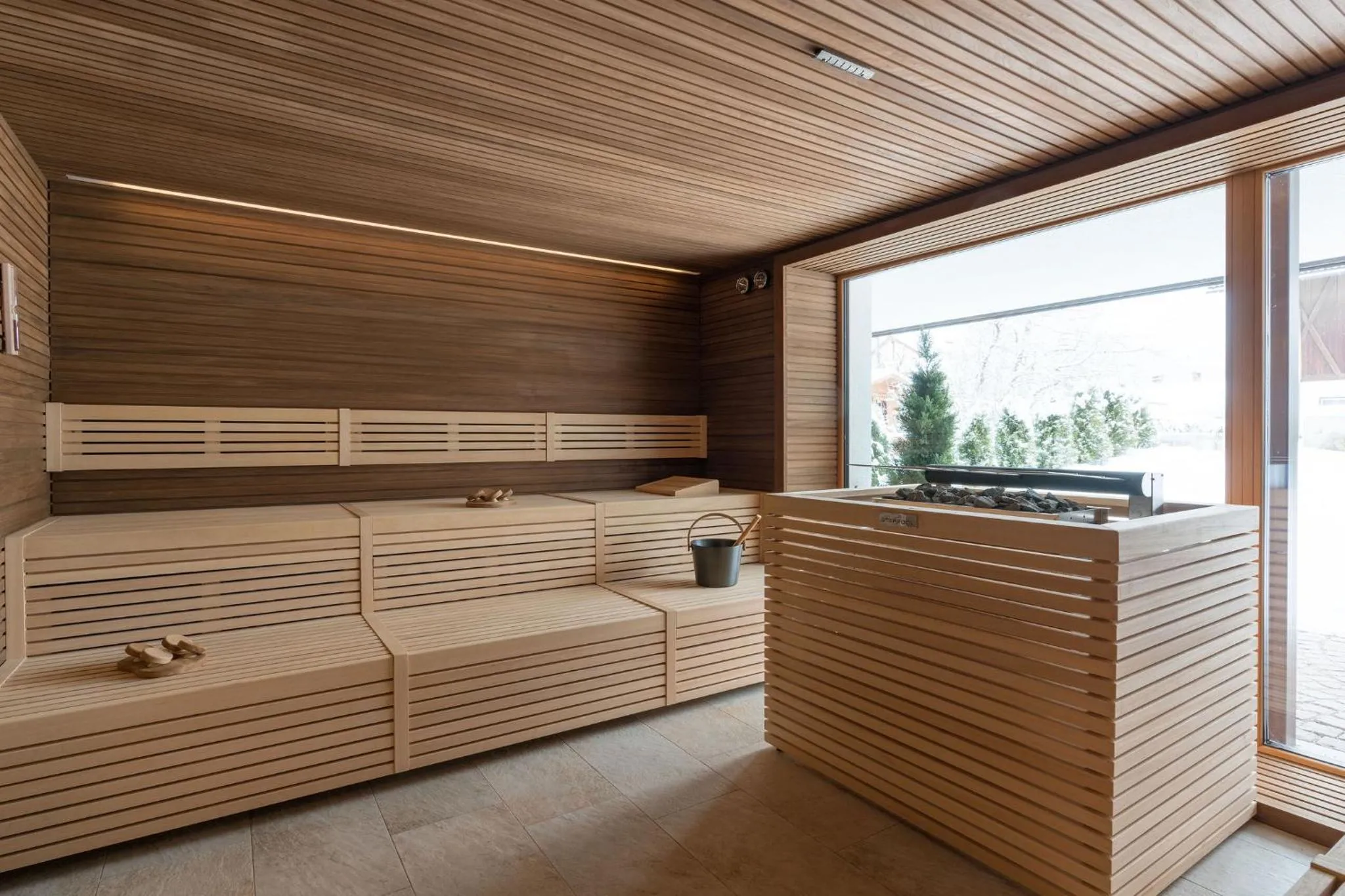 Sauna in Hotel Lindnerhof
