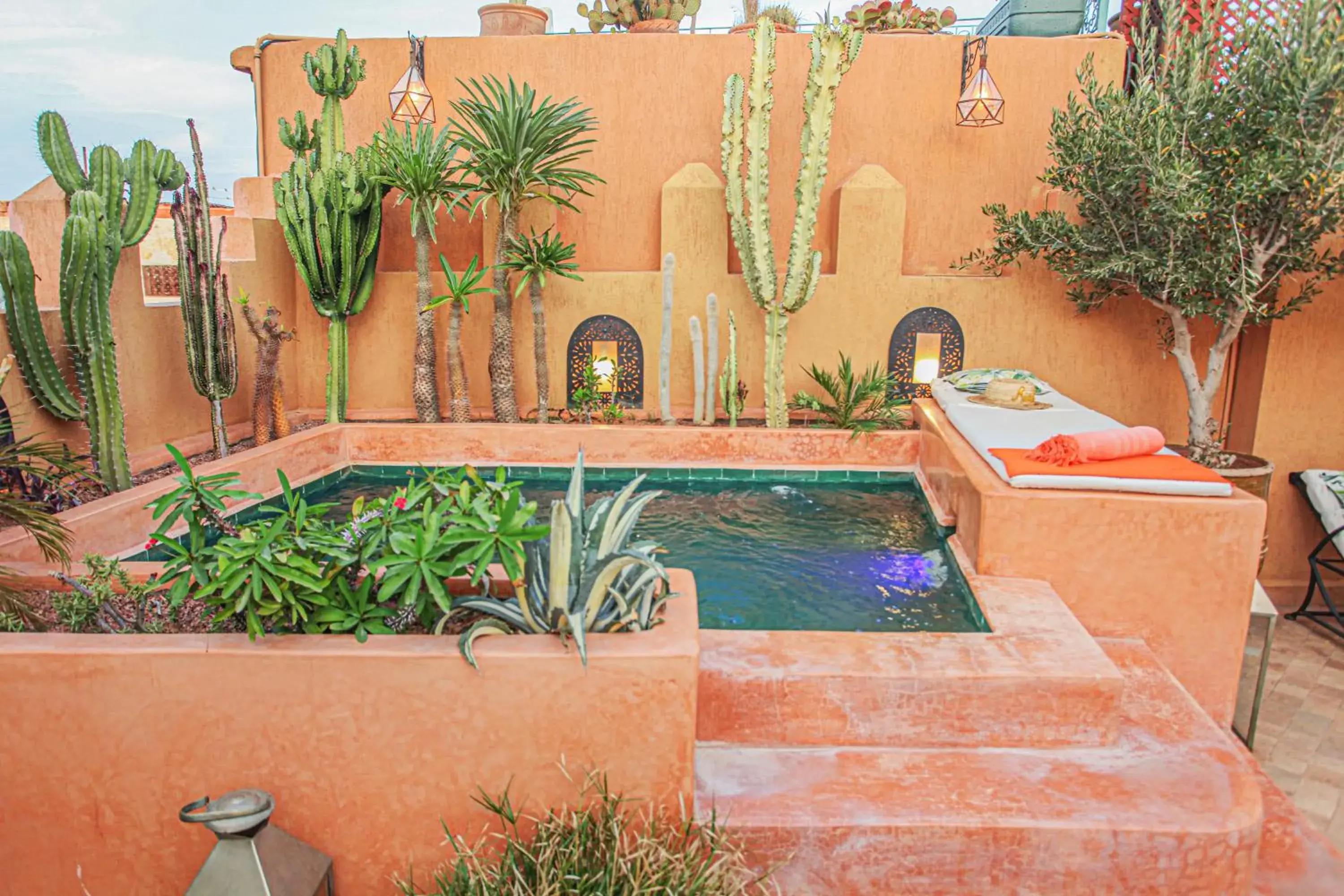 Swimming pool in Riad Melhoun & Spa Swimming pool in Riad Melhoun & Spa