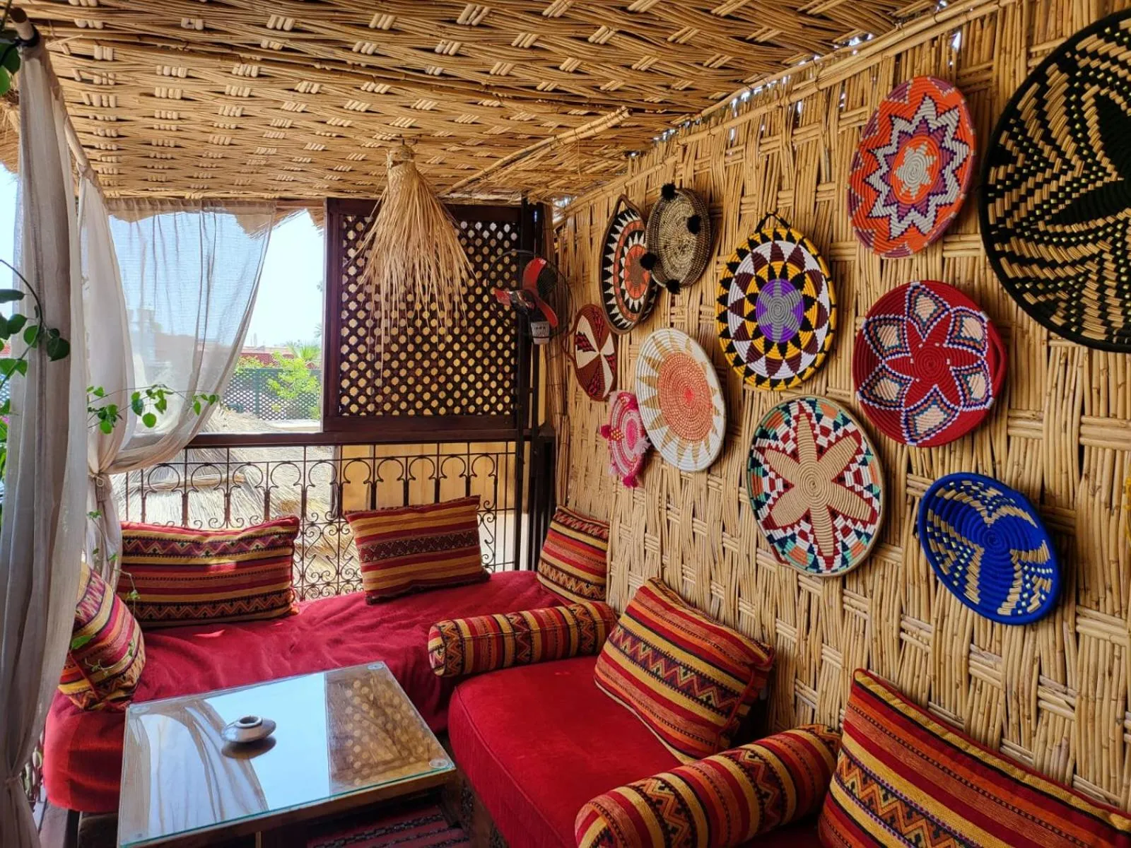 Balcony/Terrace in Riad Melhoun & Spa