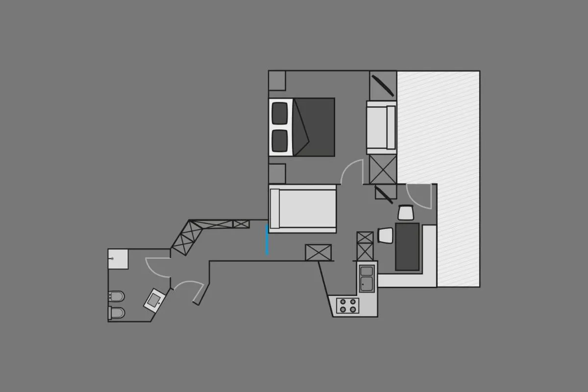 Floor plan in Apartments & Garnì Pre Da Nai