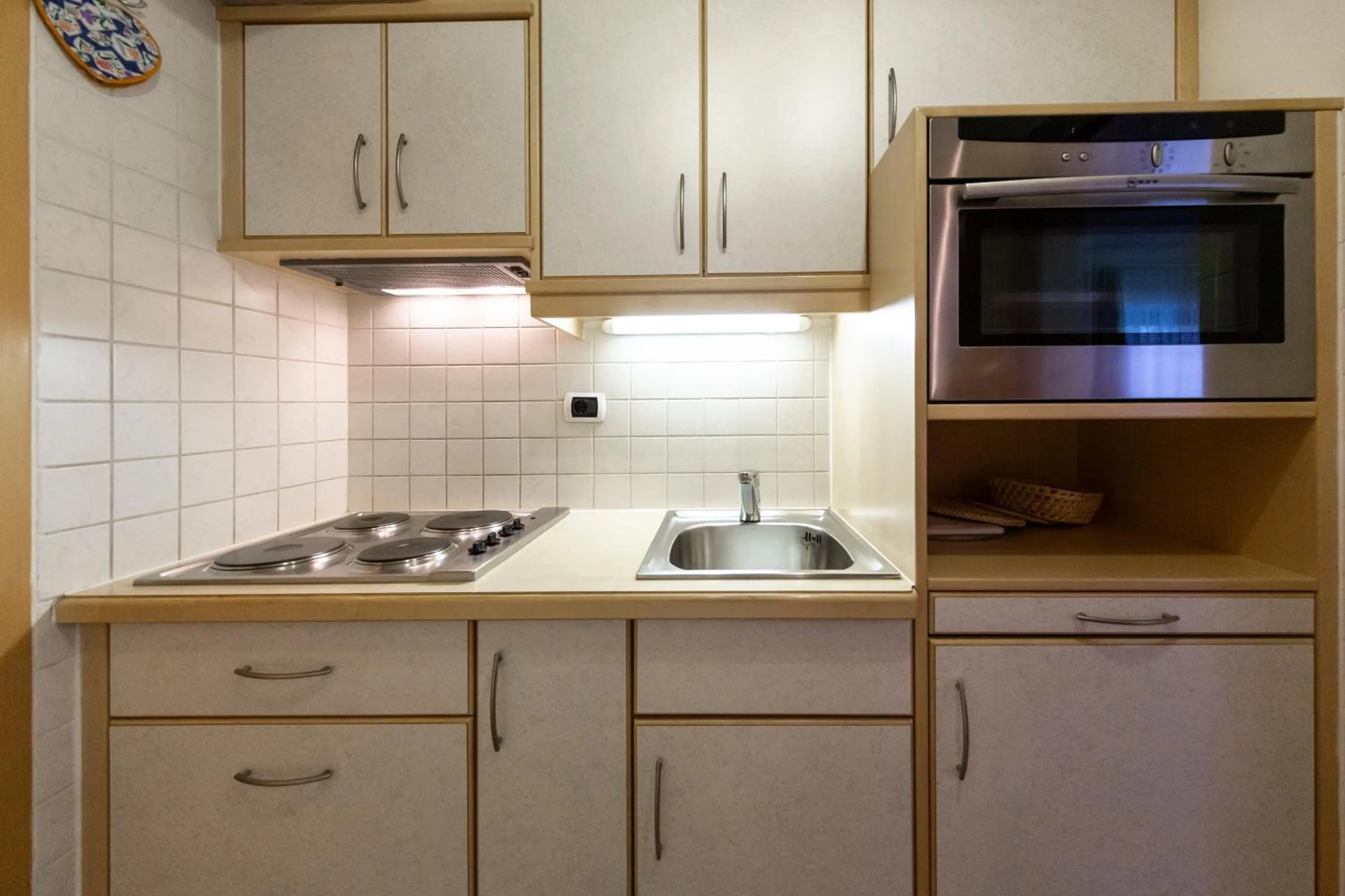 Kitchen or kitchenette in Apartments & Garnì Pre Da Nai