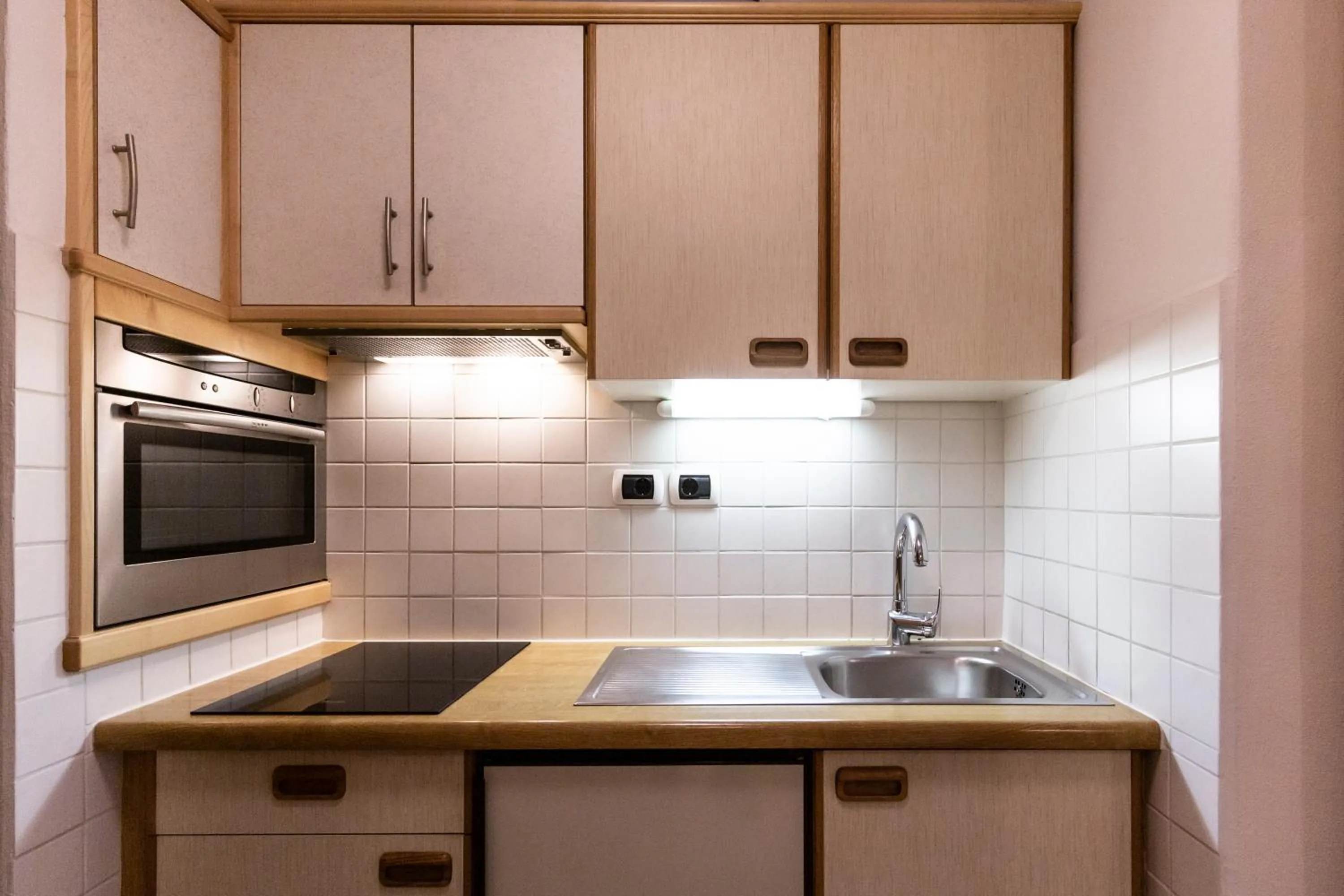 Kitchen or kitchenette in Apartments & Garnì Pre Da Nai