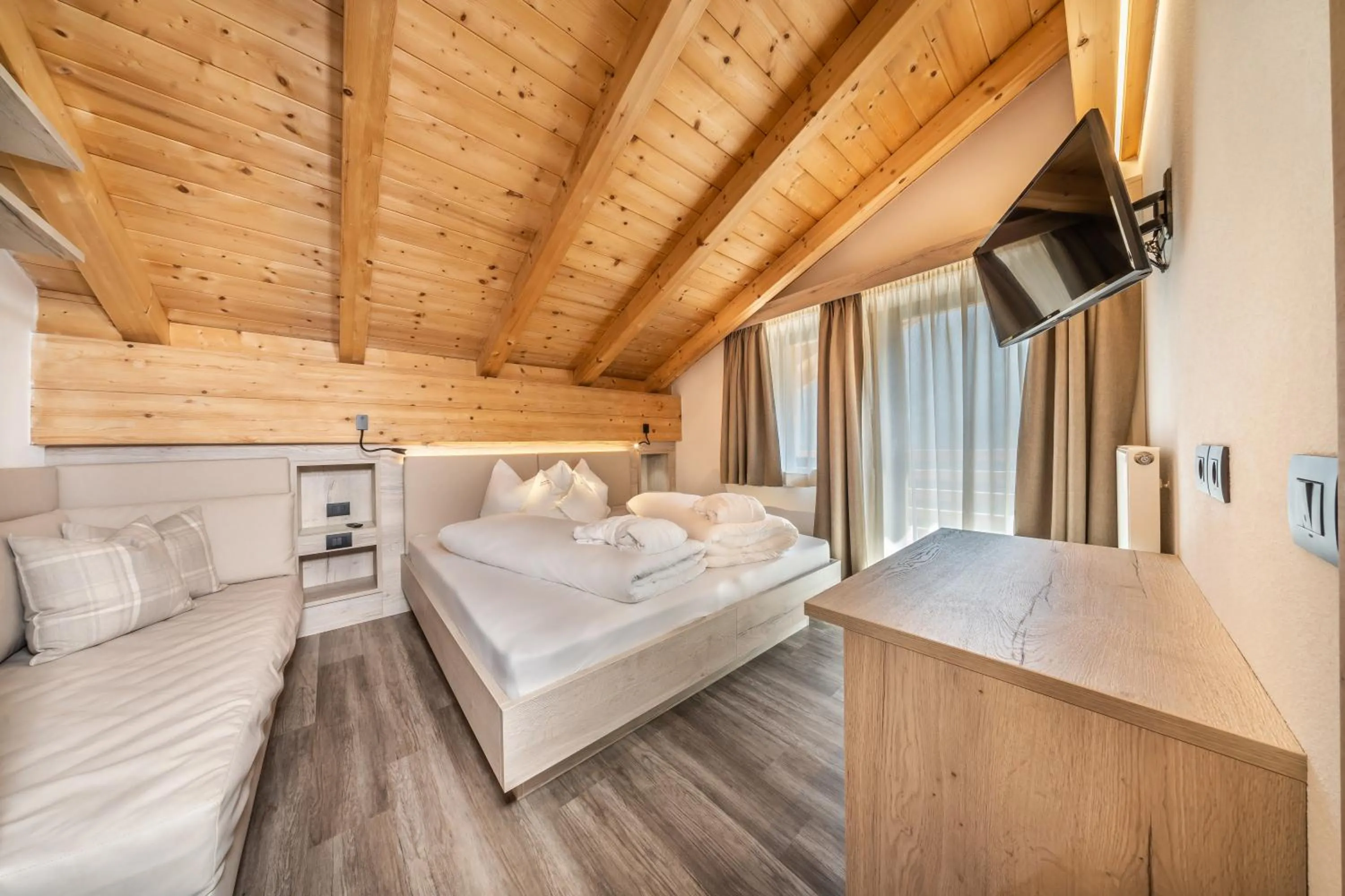 Bed in Apartments & Garnì Pre Da Nai
