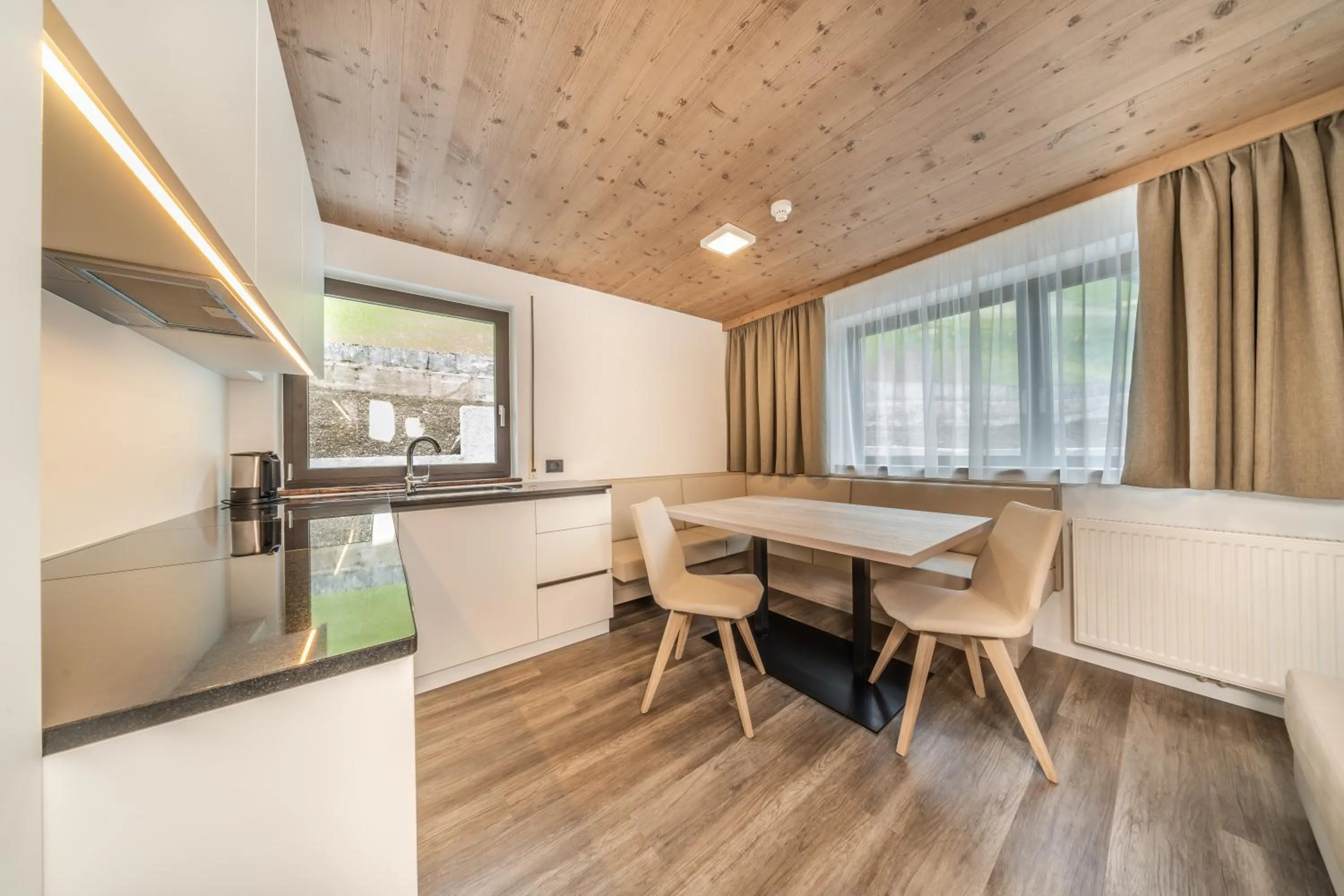 Kitchen or kitchenette in Apartments & Garnì Pre Da Nai