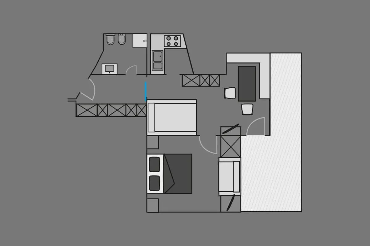 Floor plan in Apartments & Garnì Pre Da Nai