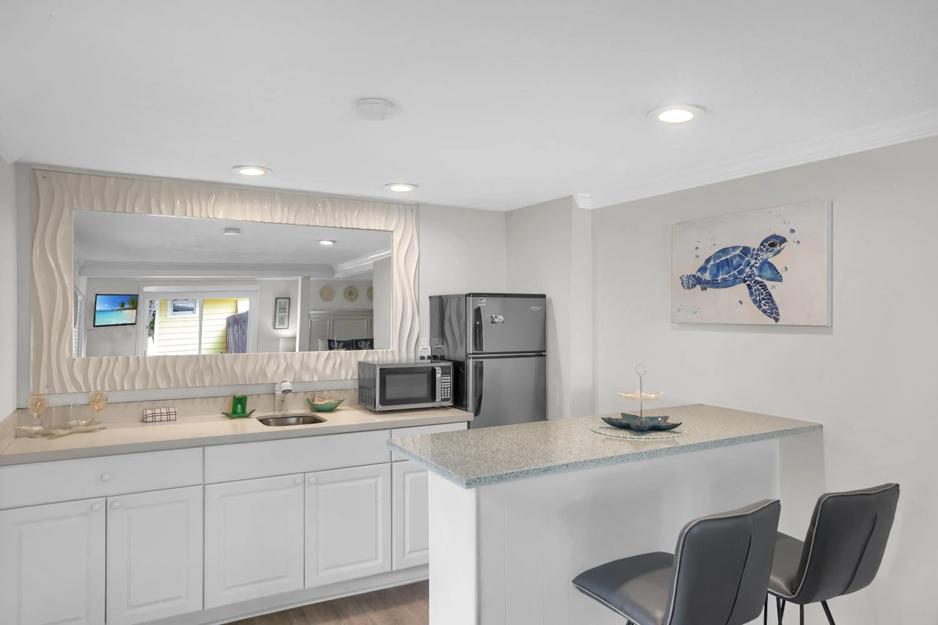 Kitchen or kitchenette in Atlantic Bay Resort