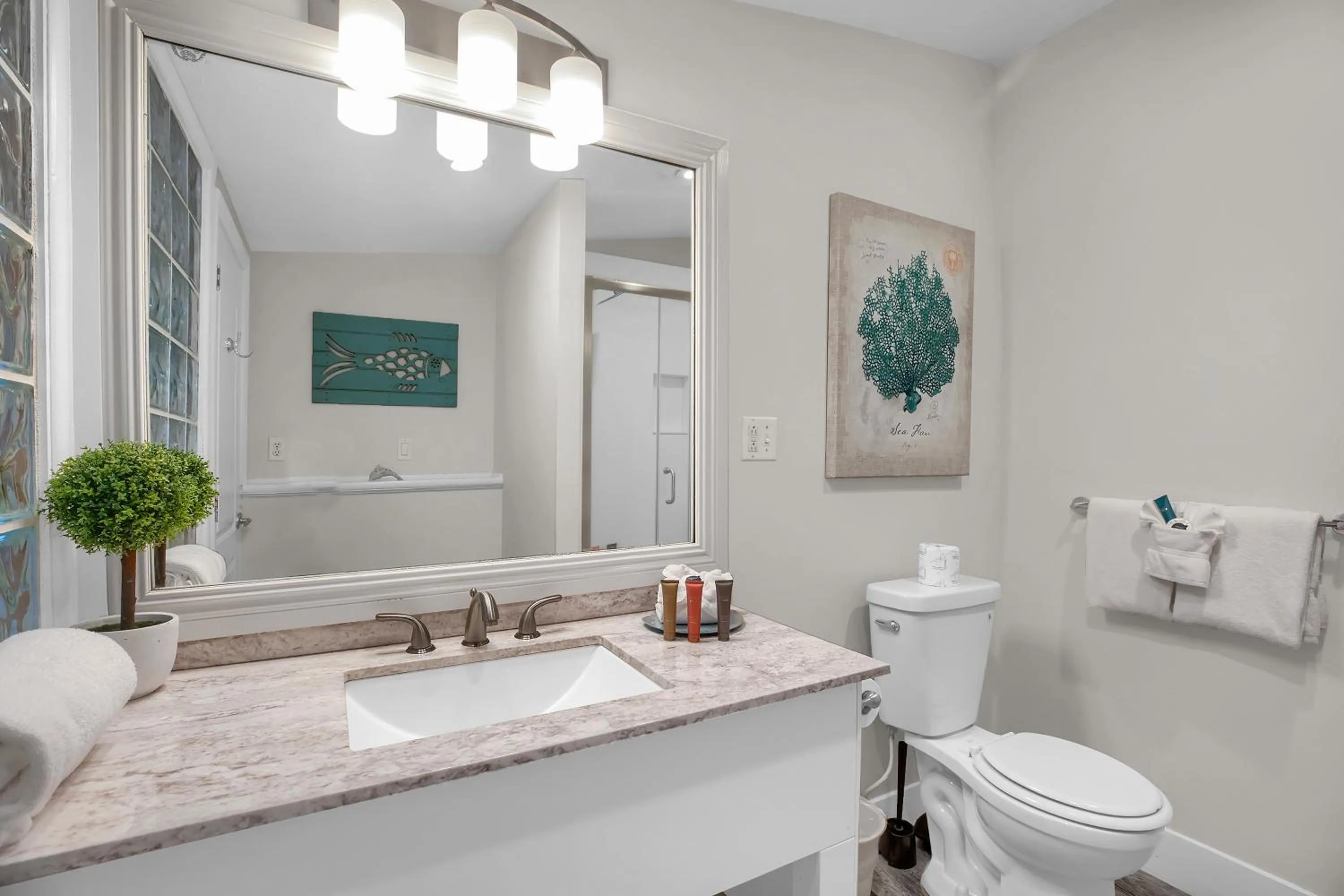 Bathroom in Atlantic Bay Resort