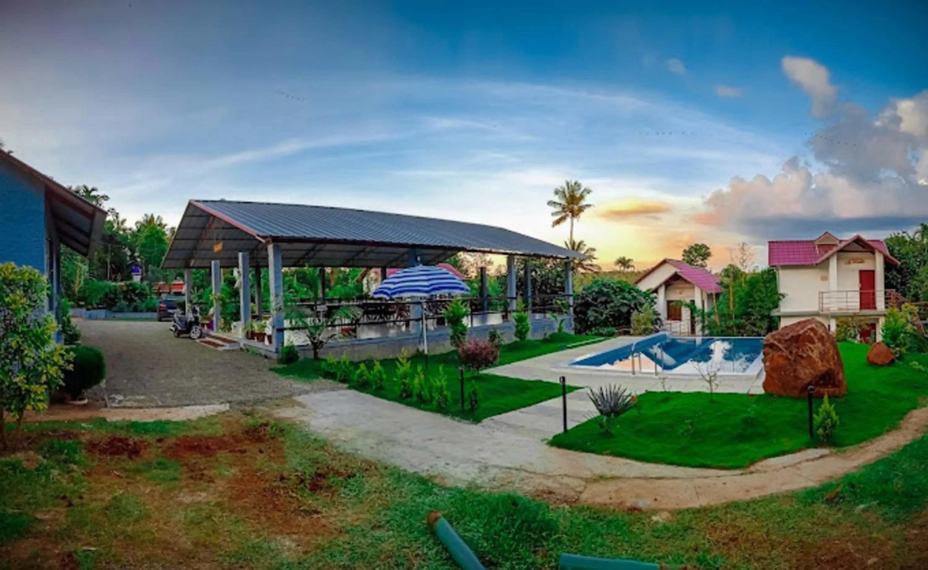 Property building in Le Eden Premium Wayanad Pool Resort