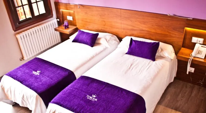 Photo of the whole room in Hotel Corona de Galicia