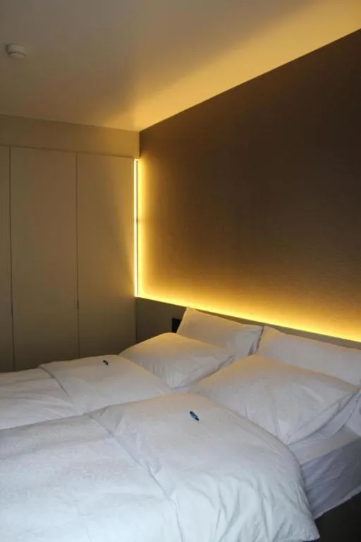 Bed in Hotel Astel