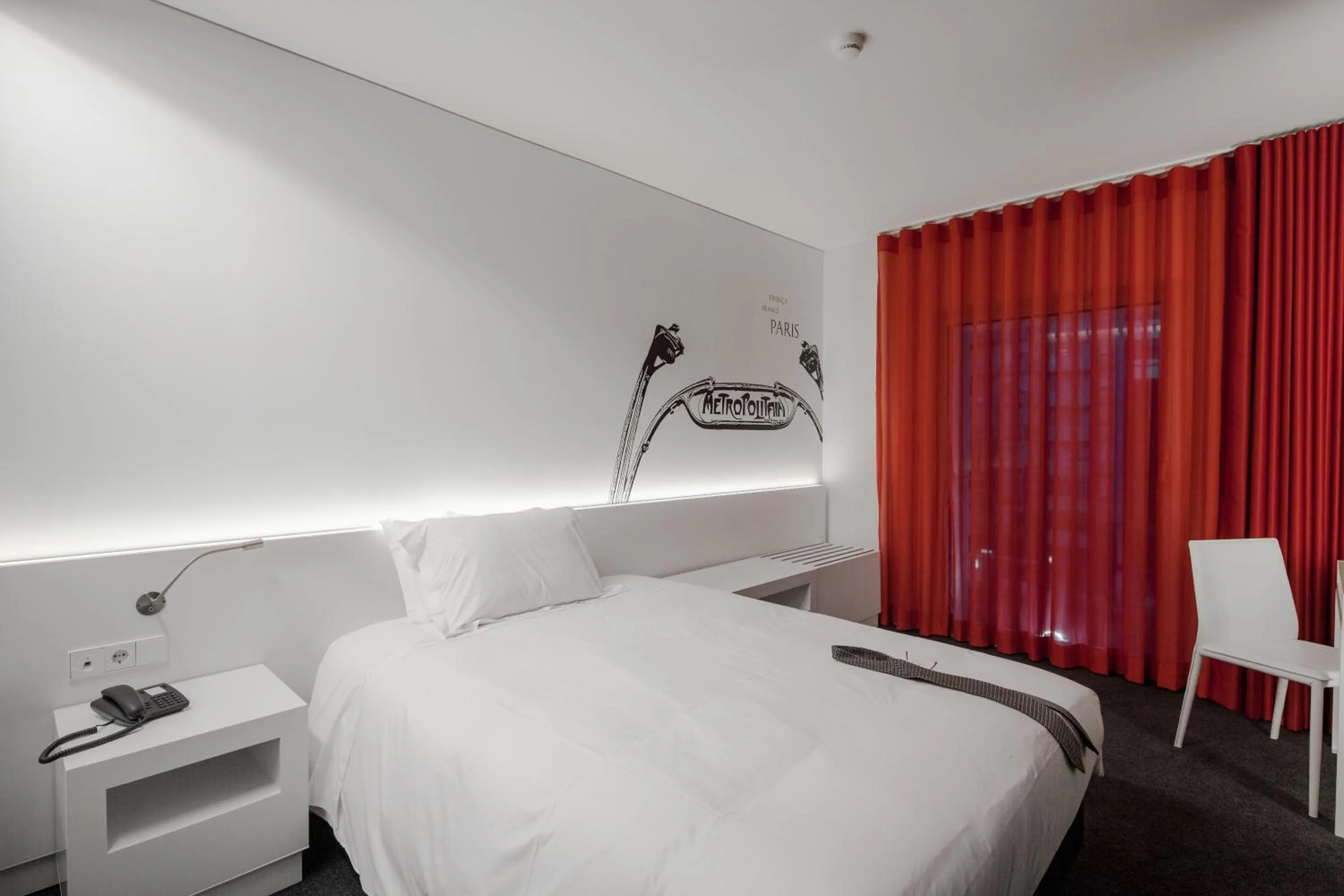 Bed in Hotel 3K Europa