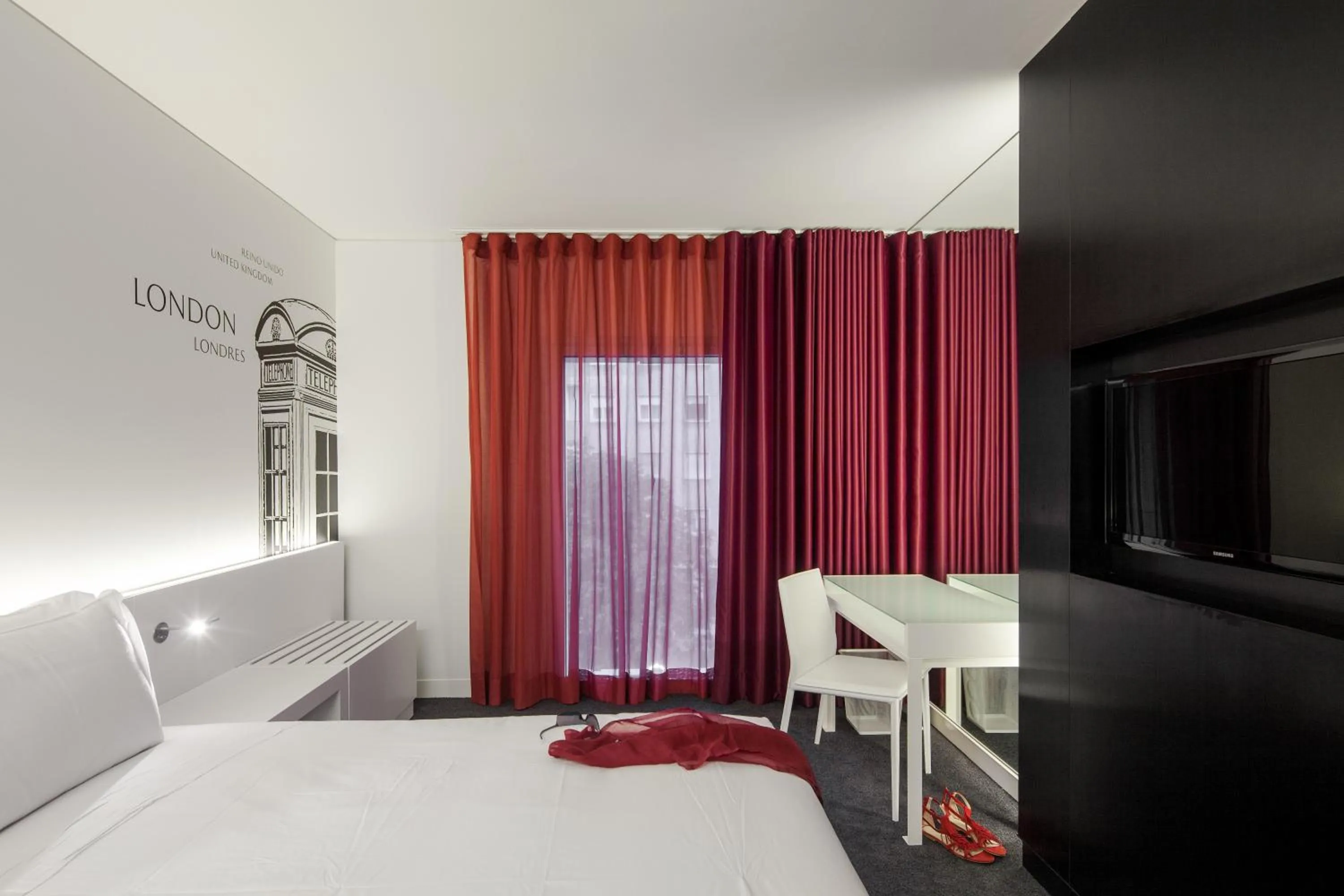 Bed in Hotel 3K Europa