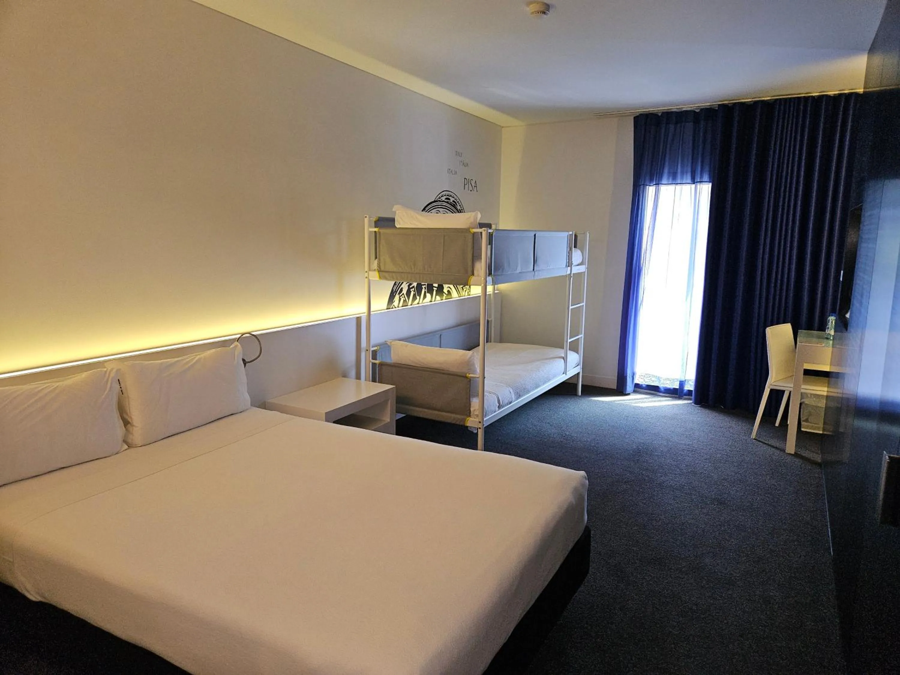 Bed in Hotel 3K Europa