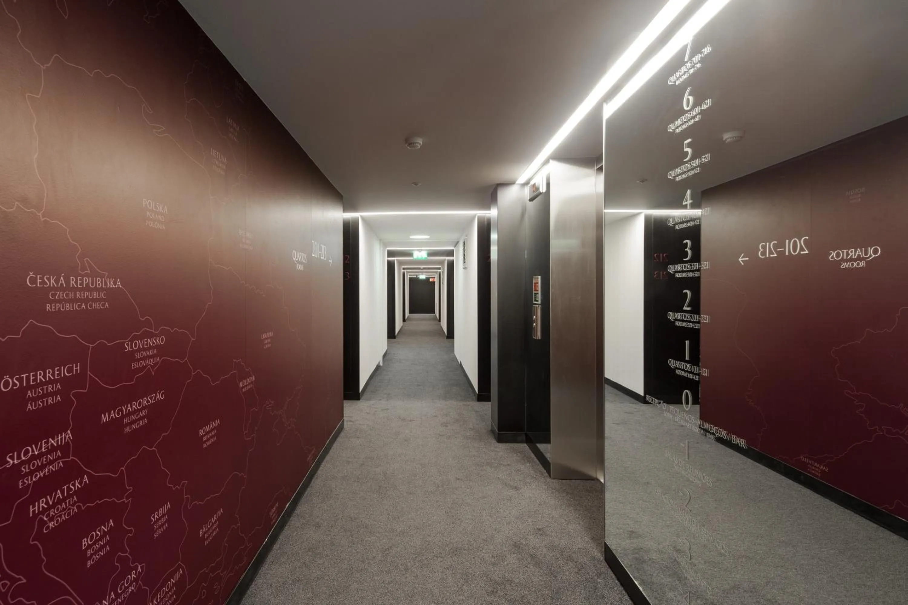 Property building in Hotel 3K Europa