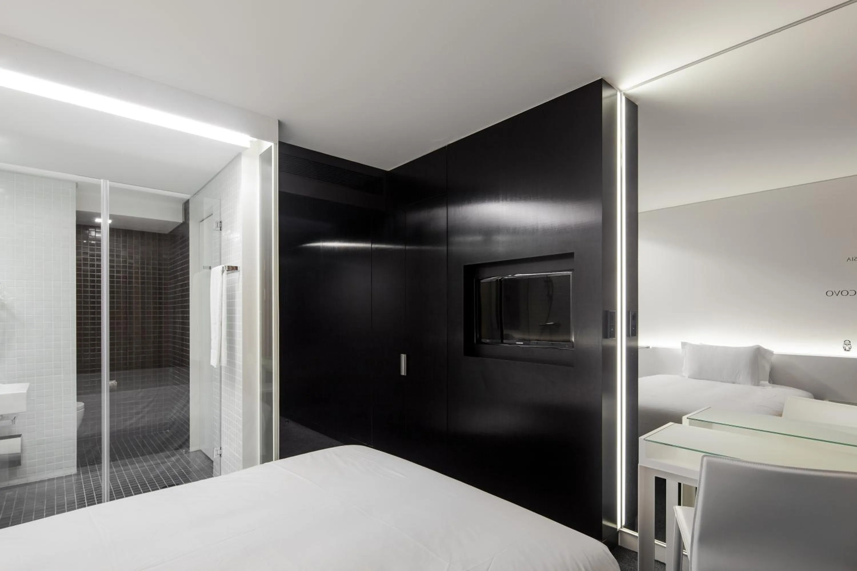 Bed in Hotel 3K Europa