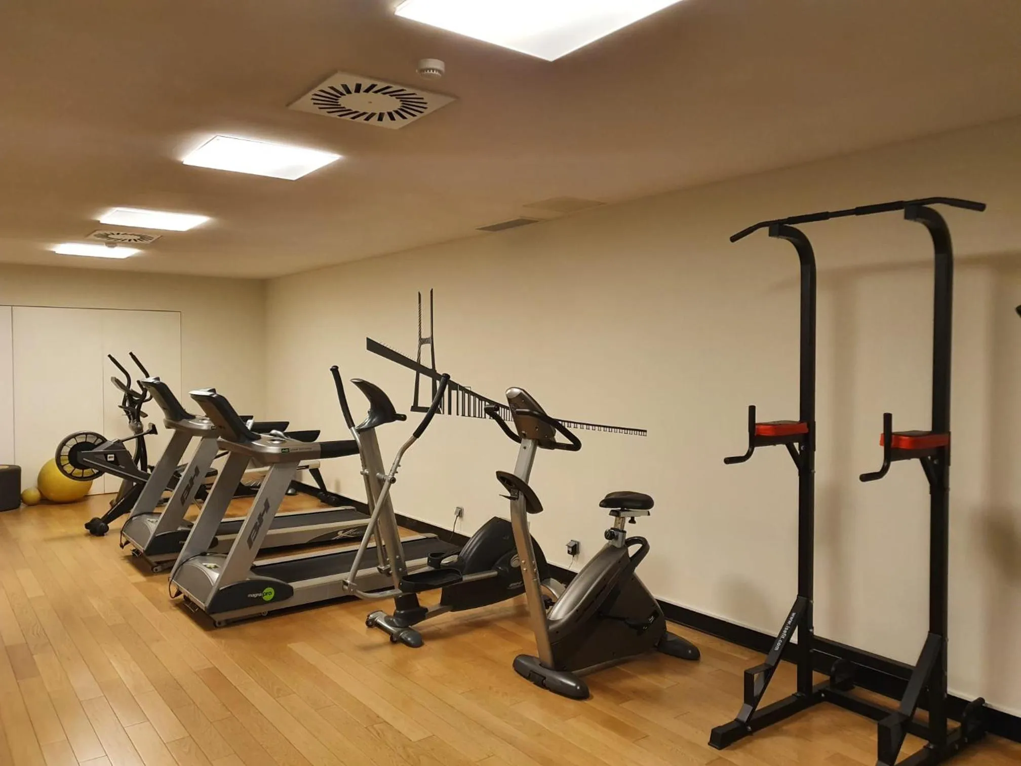Fitness centre/facilities in Hotel 3K Europa