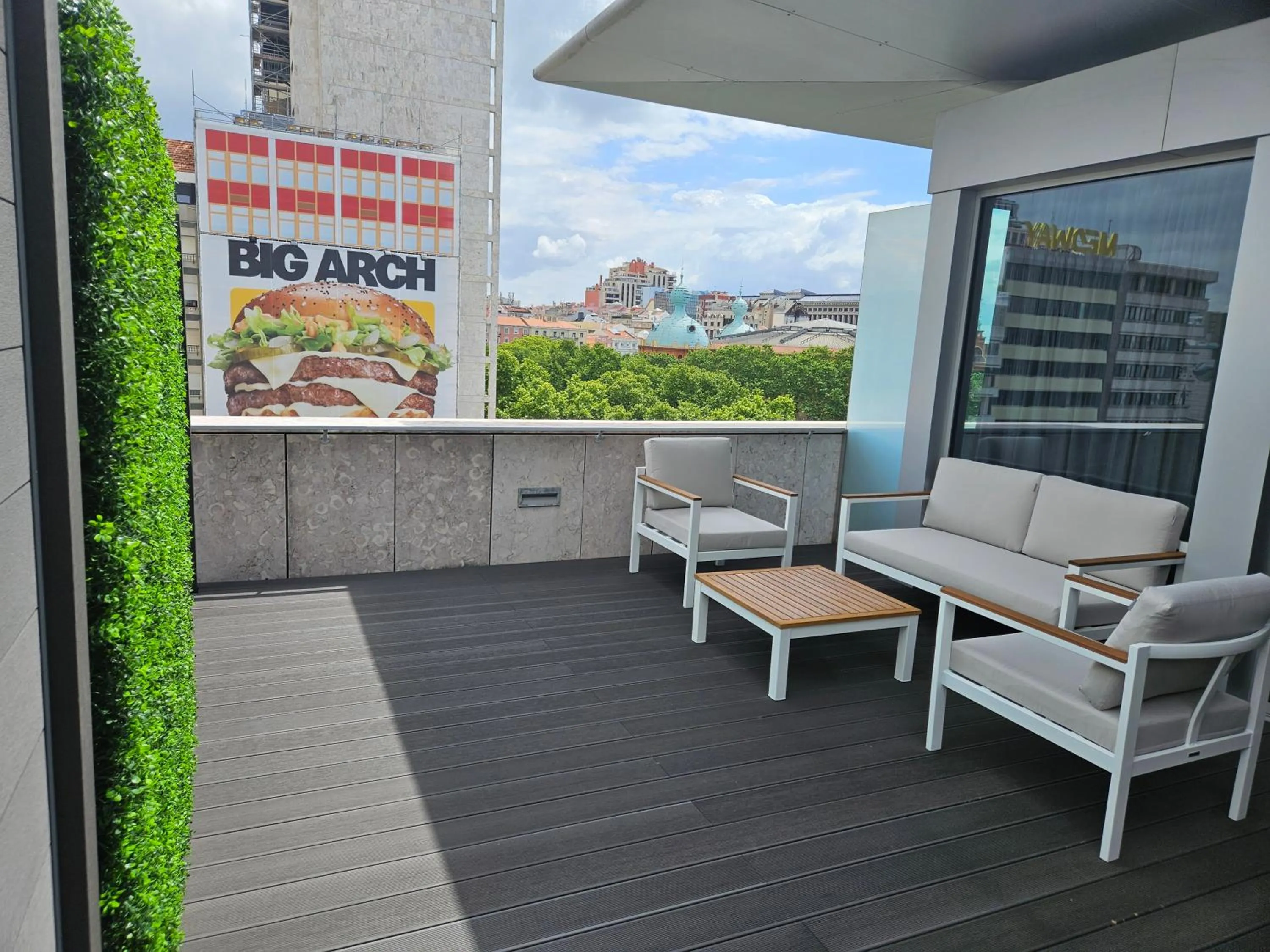 Balcony/Terrace in Hotel 3K Europa